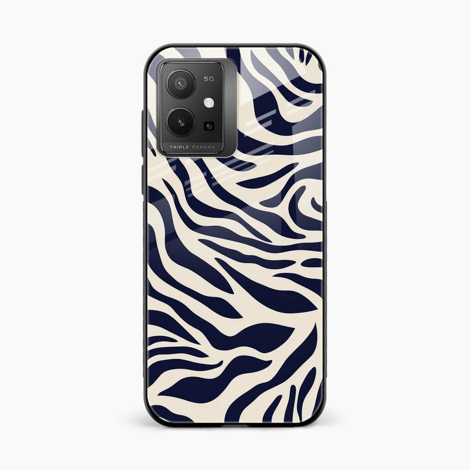Zebra Vivo Y75 5G Back Cover