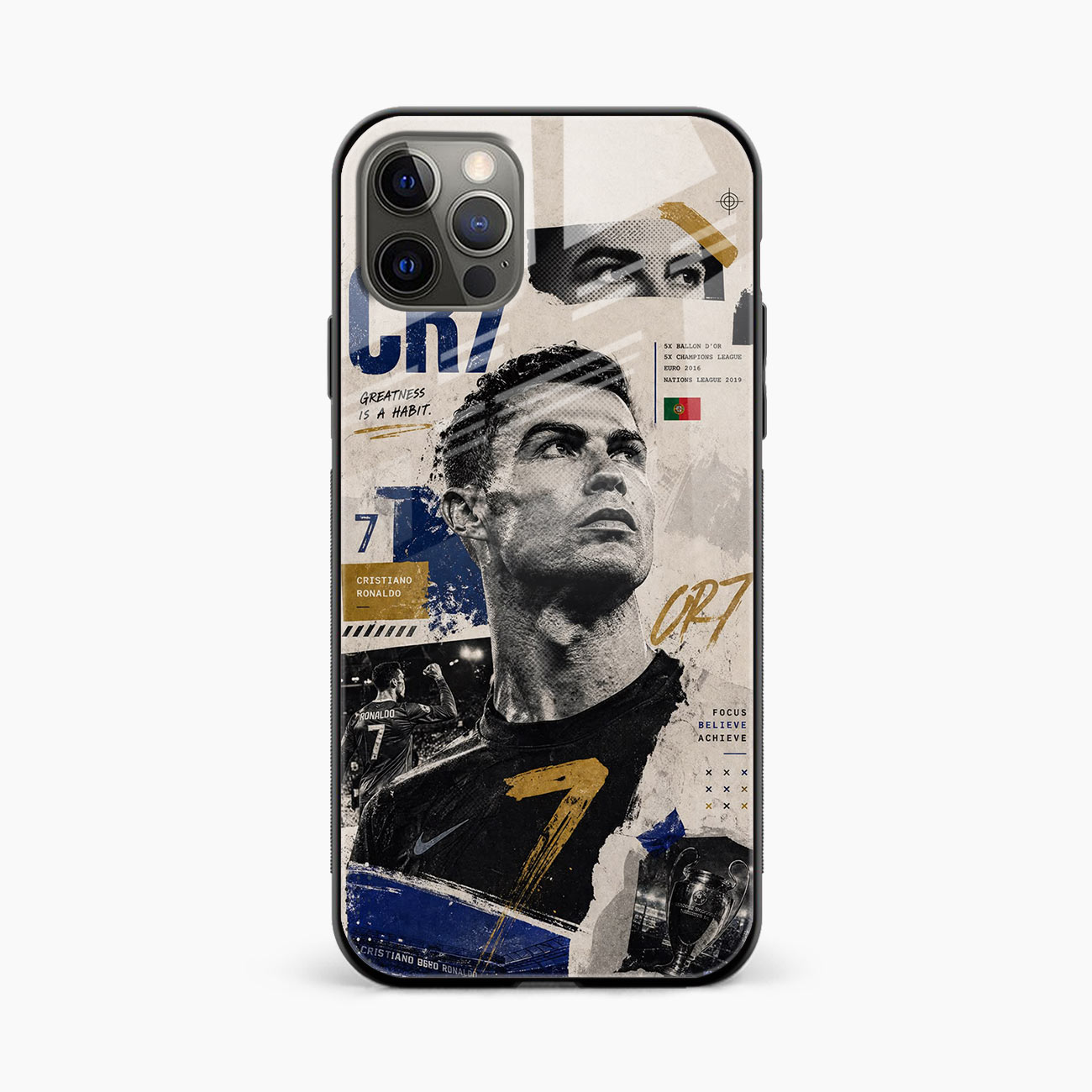Cr7 iPhone 13 Pro Back Cover