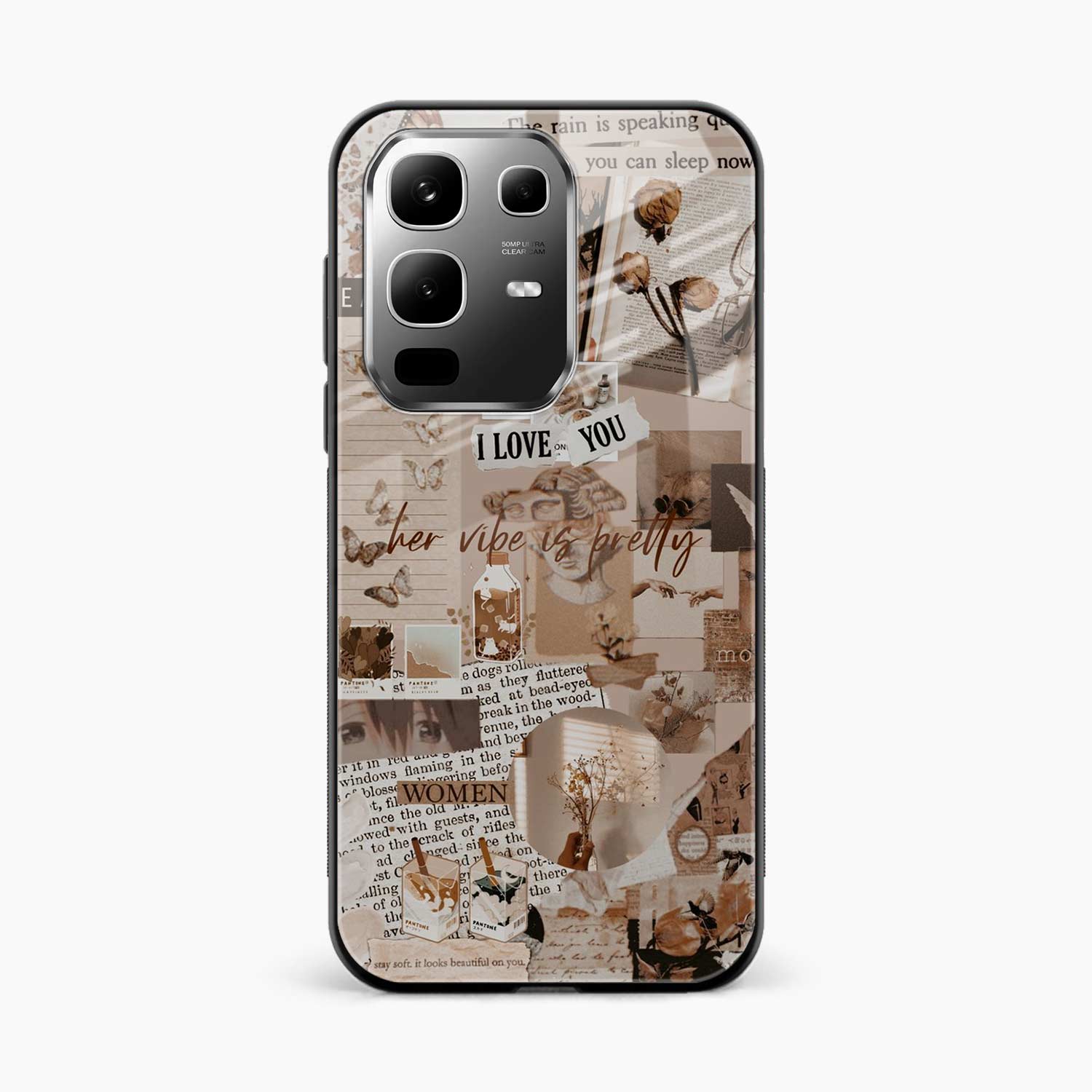 Aesthetic Vintage Infinix Note 50s 5G Plus Back Cover
