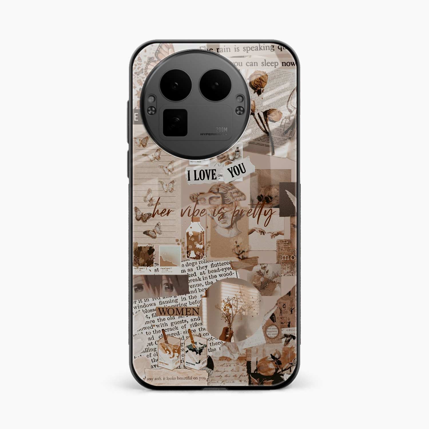 Aesthetic Vintage Realme Gt 8 Pro Back Cover