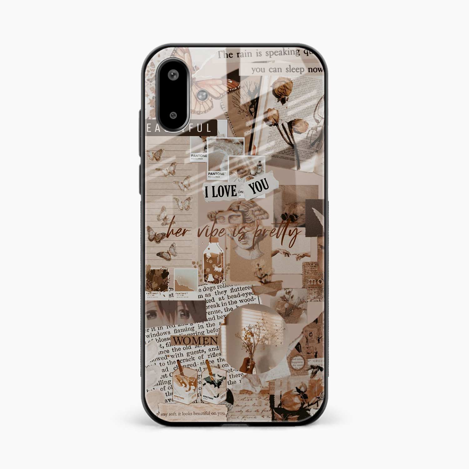 Aesthetic Vintage Samsung F07 Back Cover