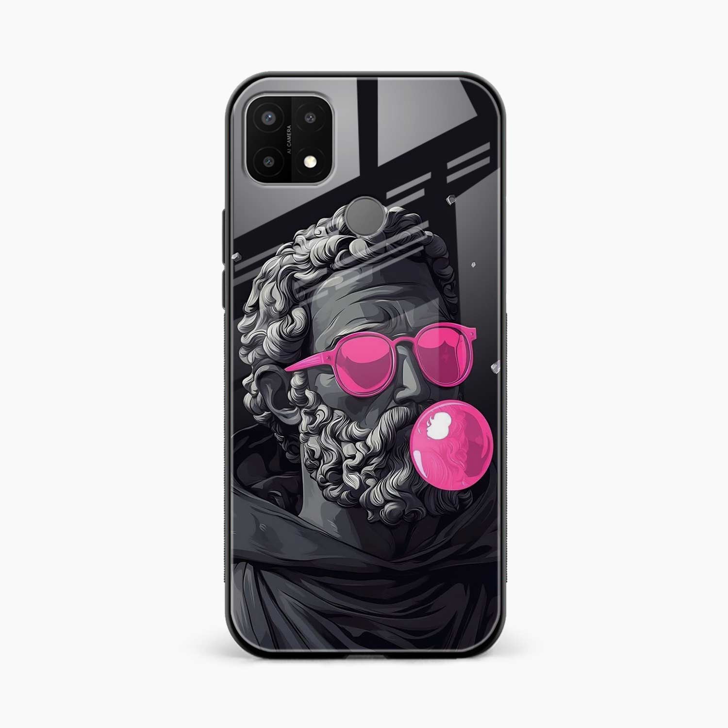 Cool Statue Oppo A15s Back Cover