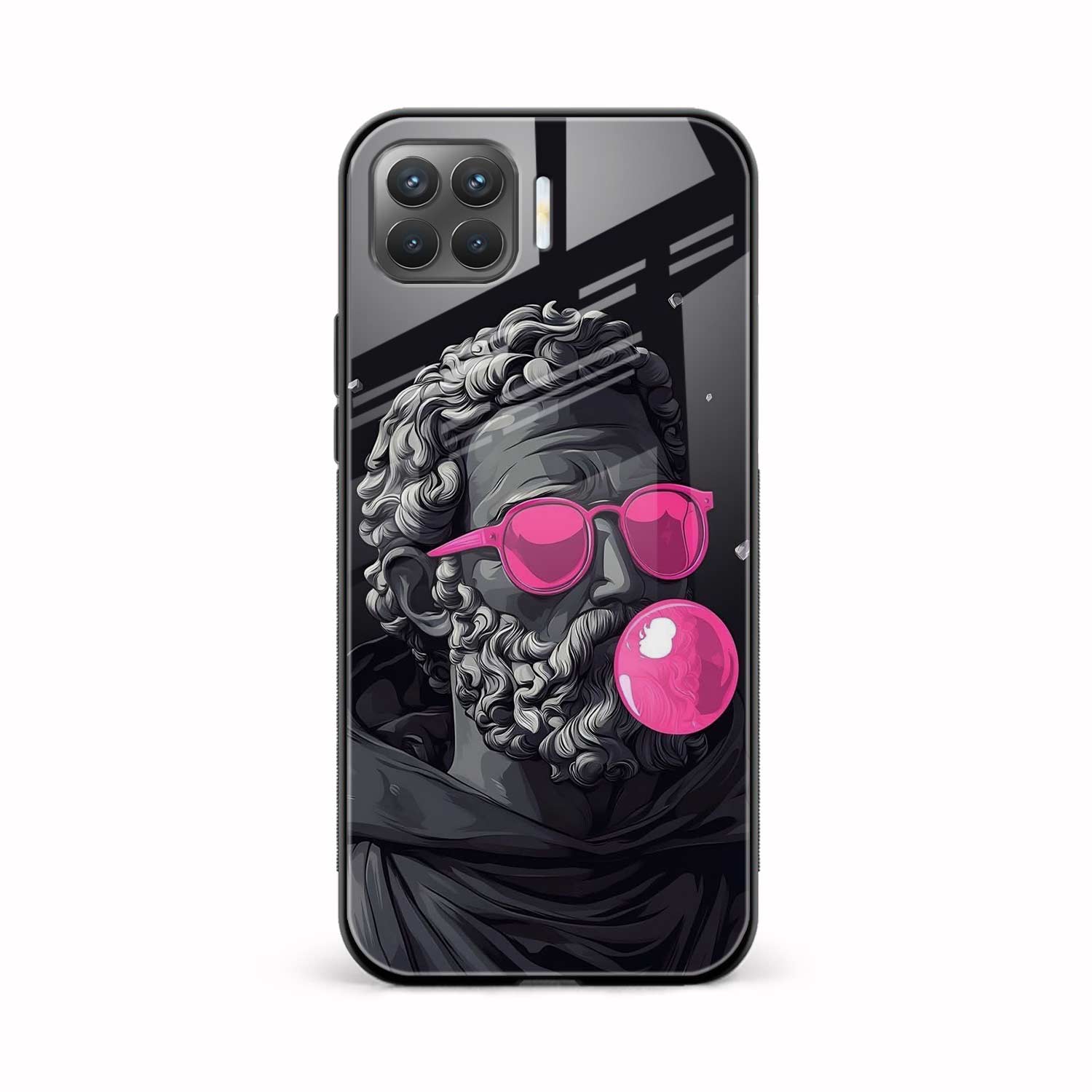 Cool Statue Oppo F17 Pro Back Cover