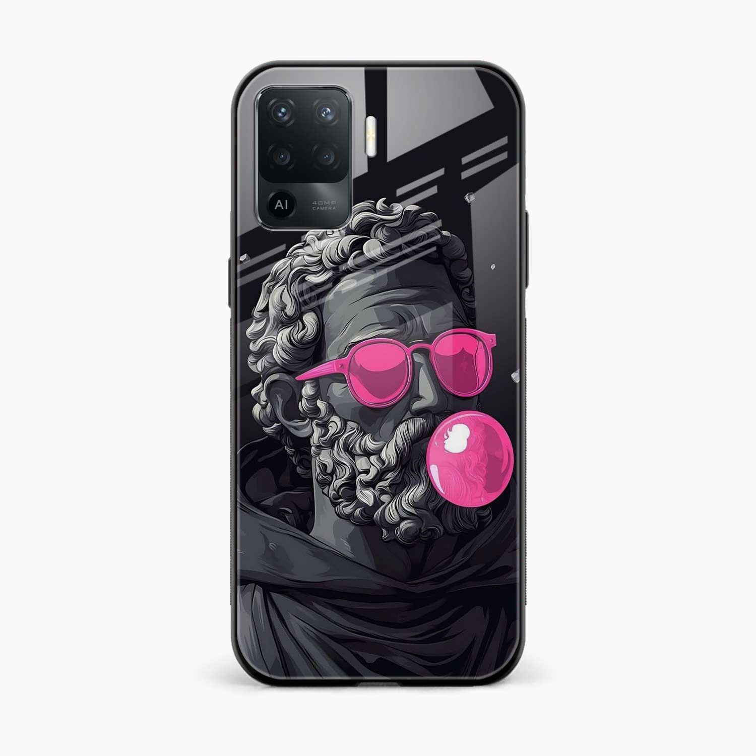 Cool Statue Oppo F19 Pro Back Cover