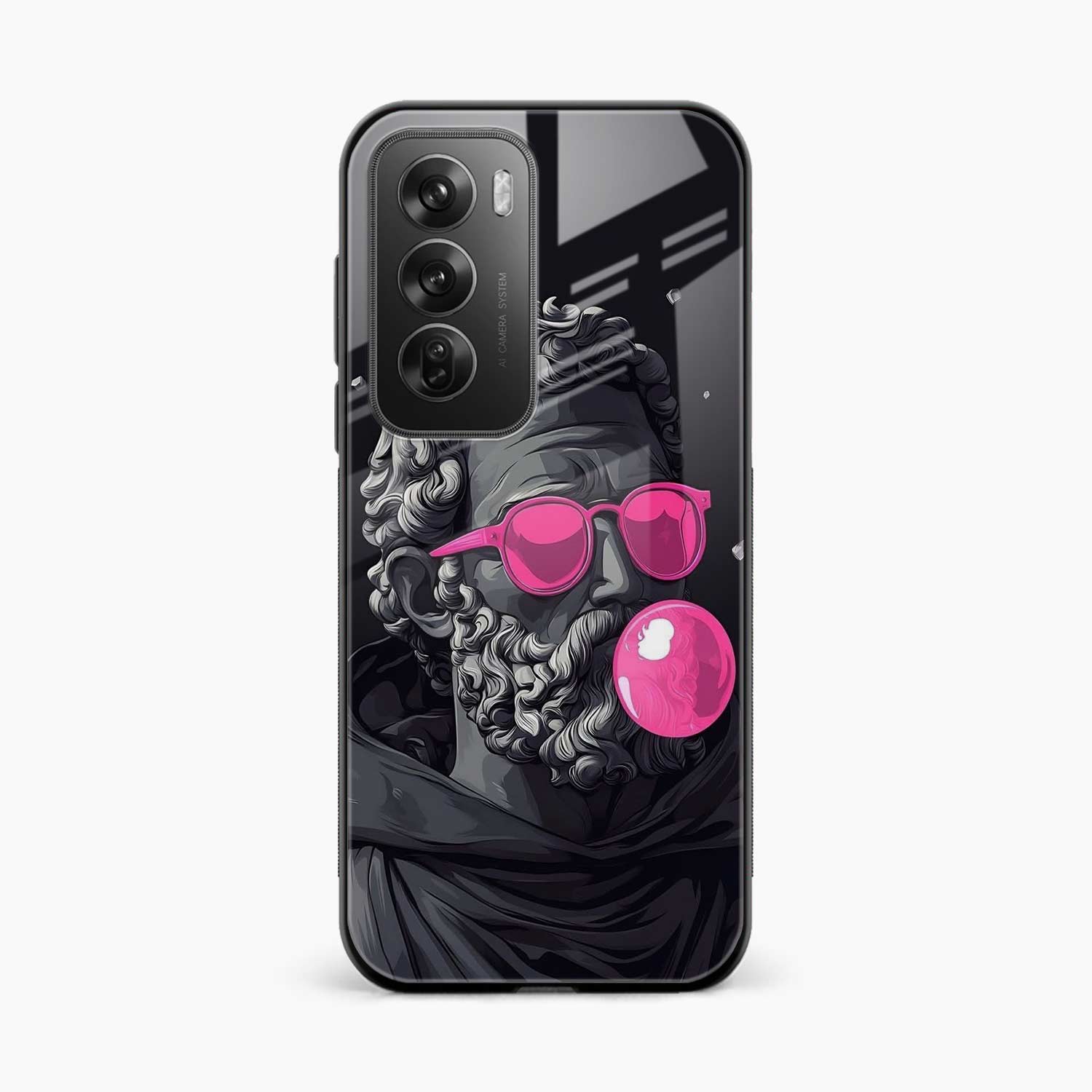 Cool Statue Oppo Reno 12 5G Back Cover