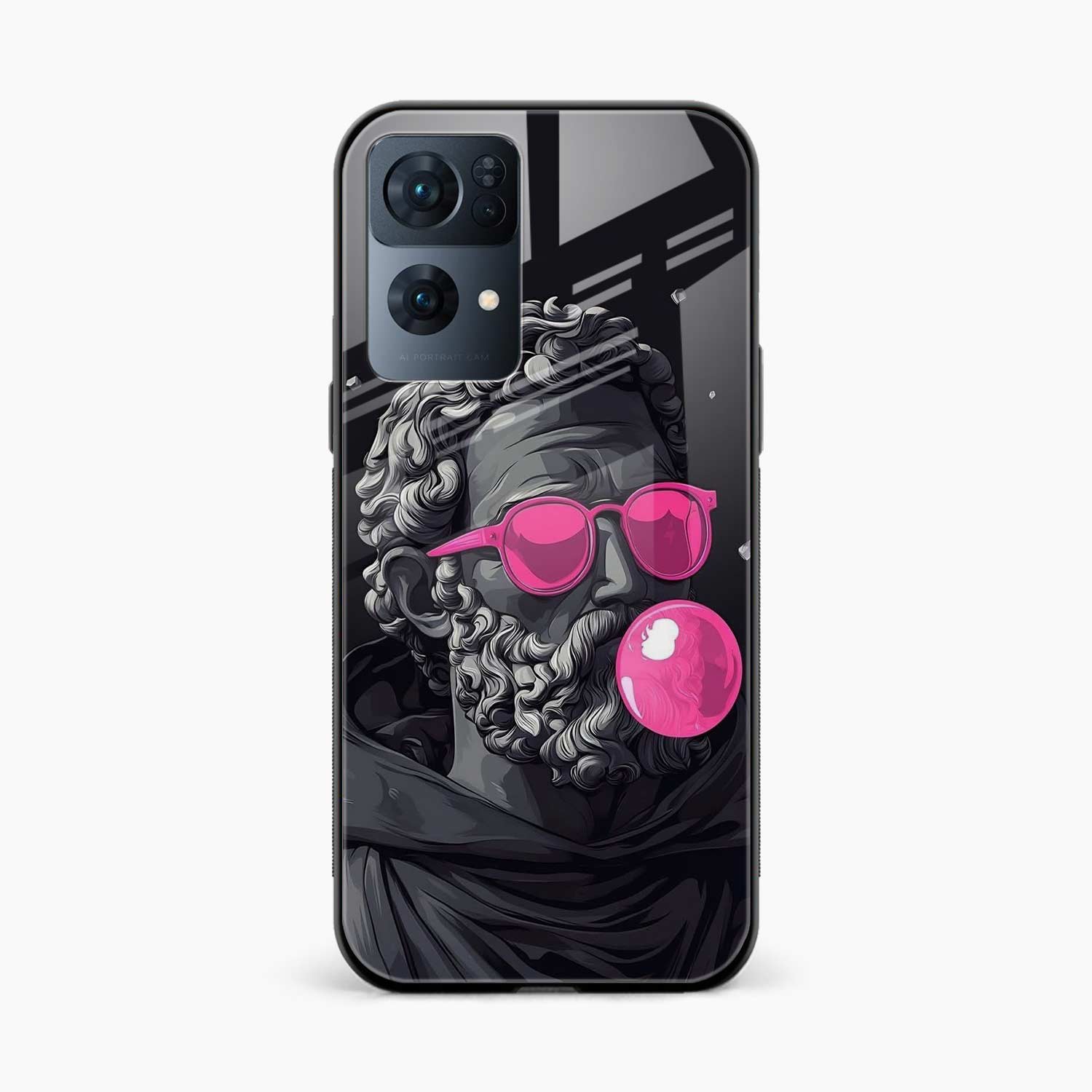 Cool Statue Oppo Reno 7 Pro Back Cover