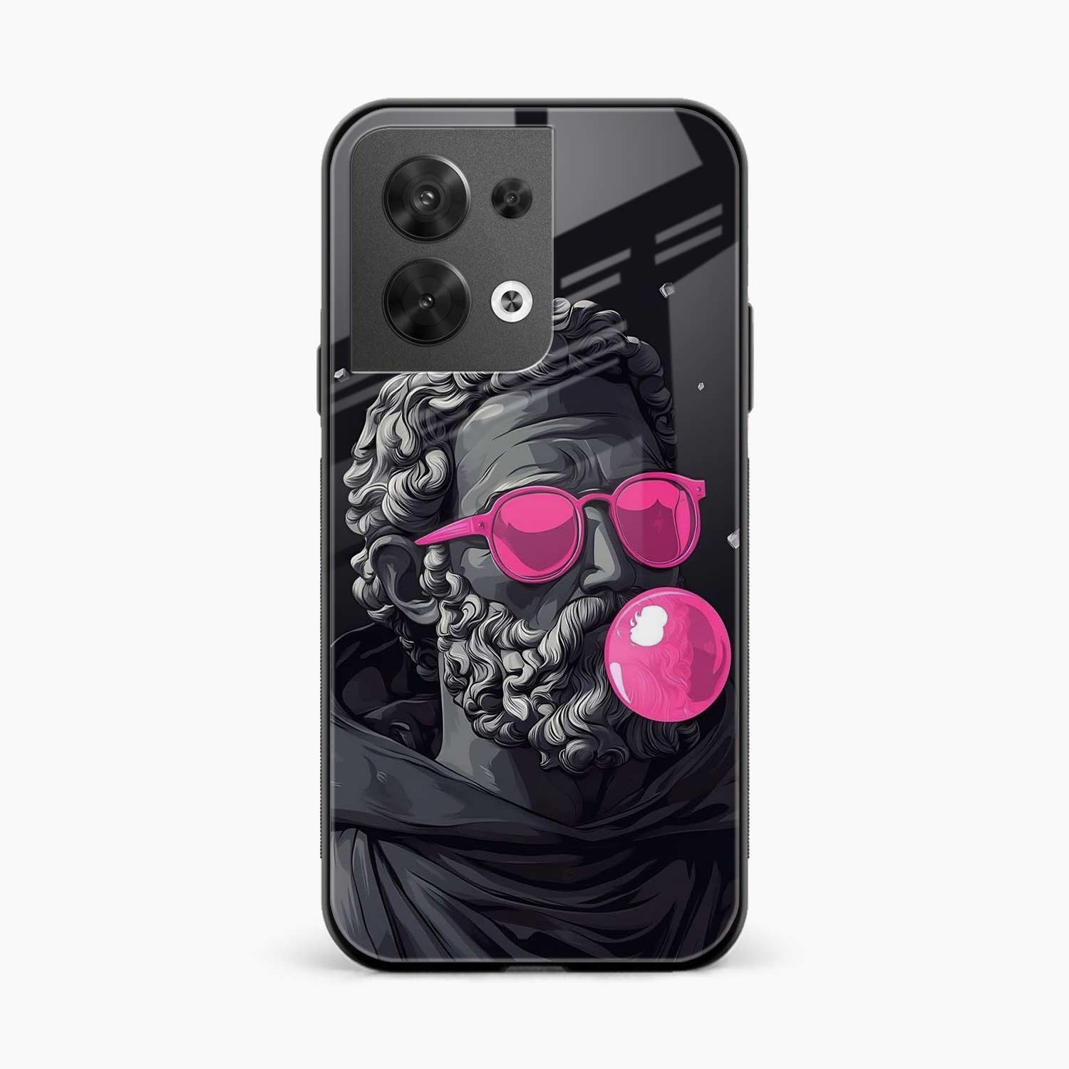 Cool Statue Oppo Reno 8 Back Cover