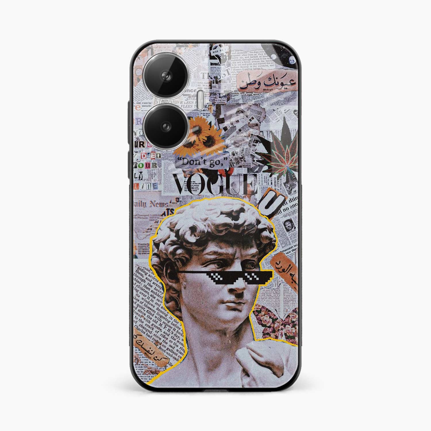 David Realme Narzo N55 Back Cover