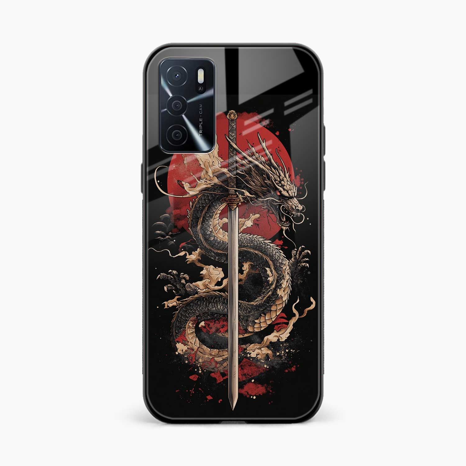Dragon Blade Oppo A16s Back Cover