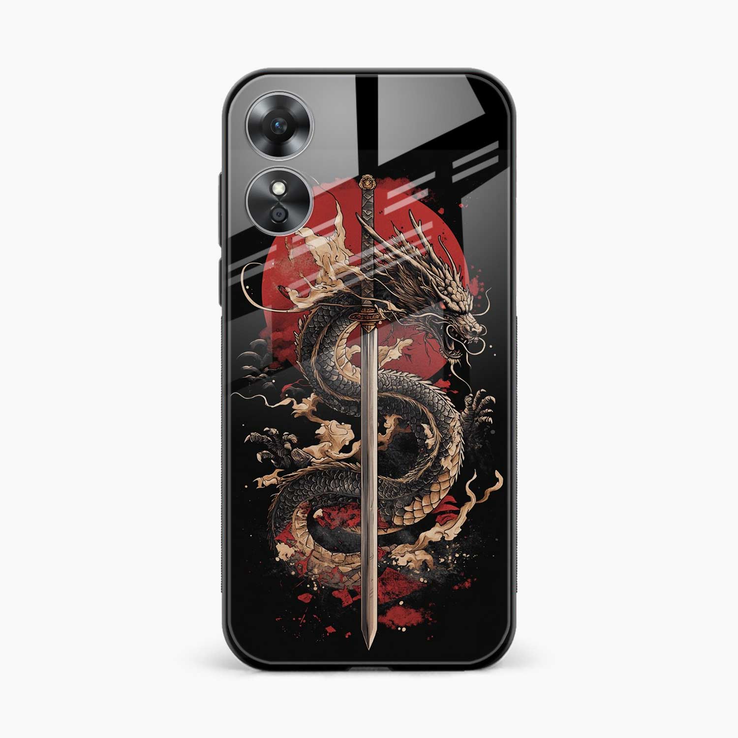 Dragon Blade Oppo A17 Back Cover