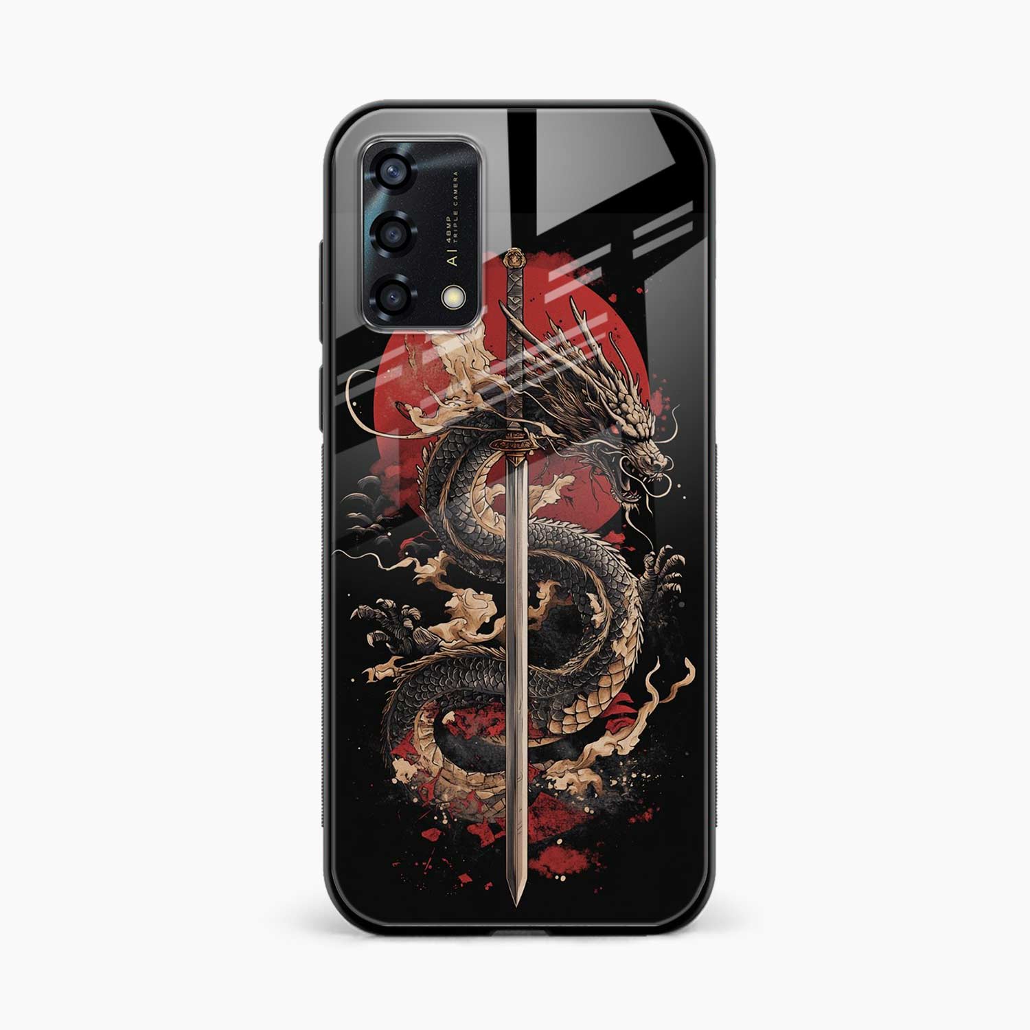 Dragon Blade Oppo A74 Back Cover