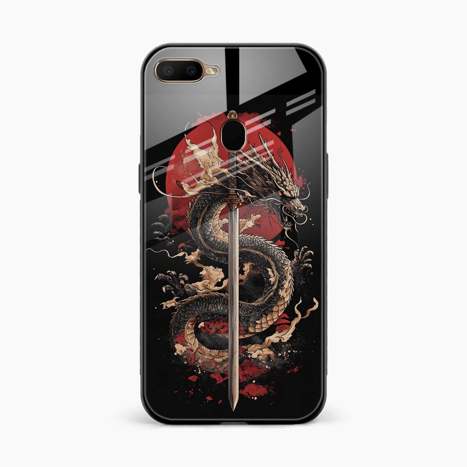 Dragon Blade Oppo A7 Back Cover