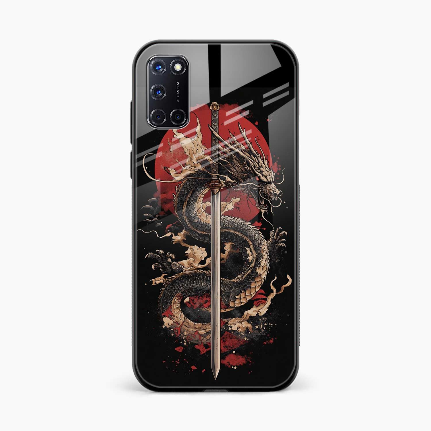 Dragon Blade Oppo A92 Back Cover