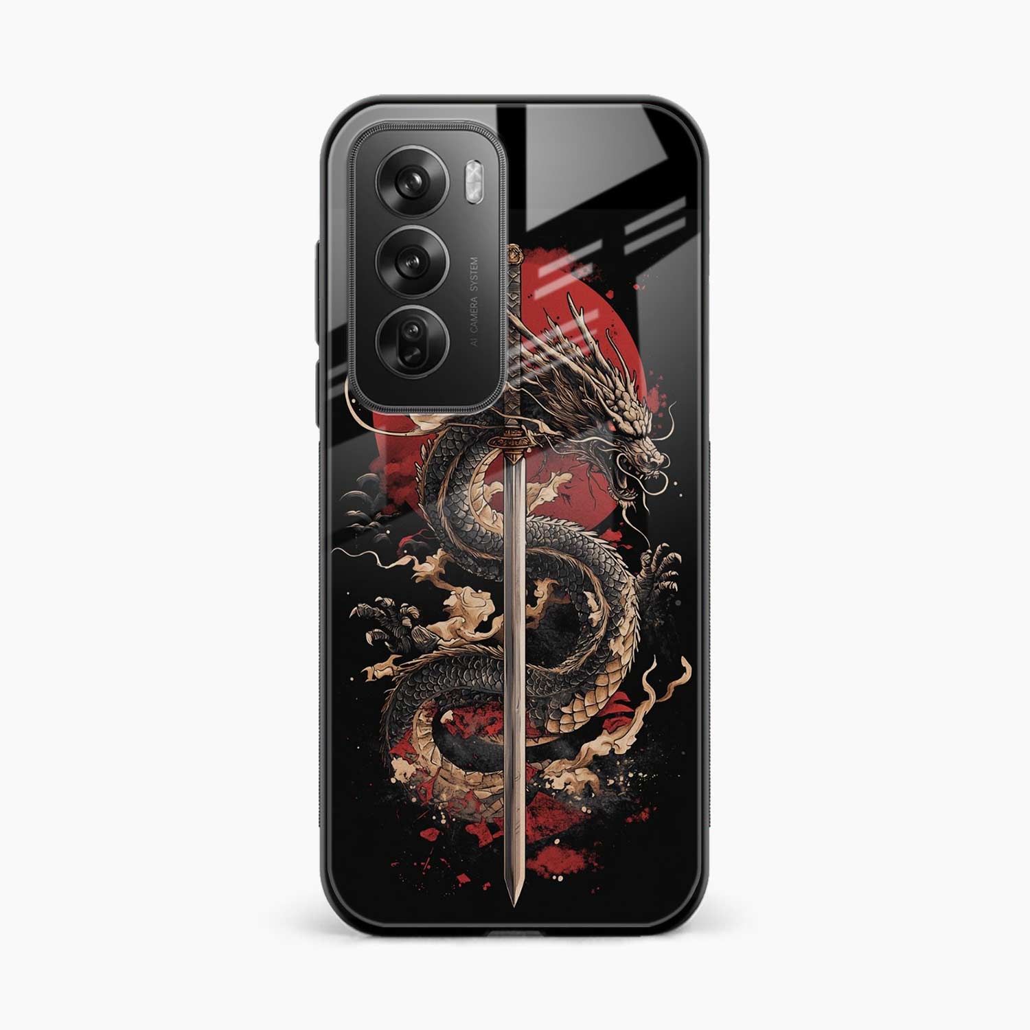Dragon Blade Oppo Reno 12 Pro 5G Back Cover
