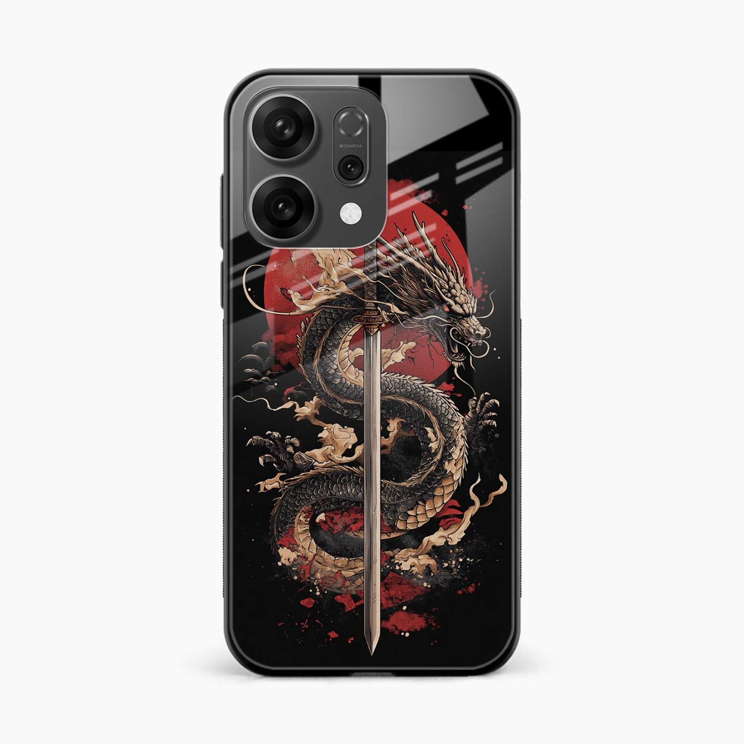 Dragon Blade Oppo Reno 14 5G Back Cover