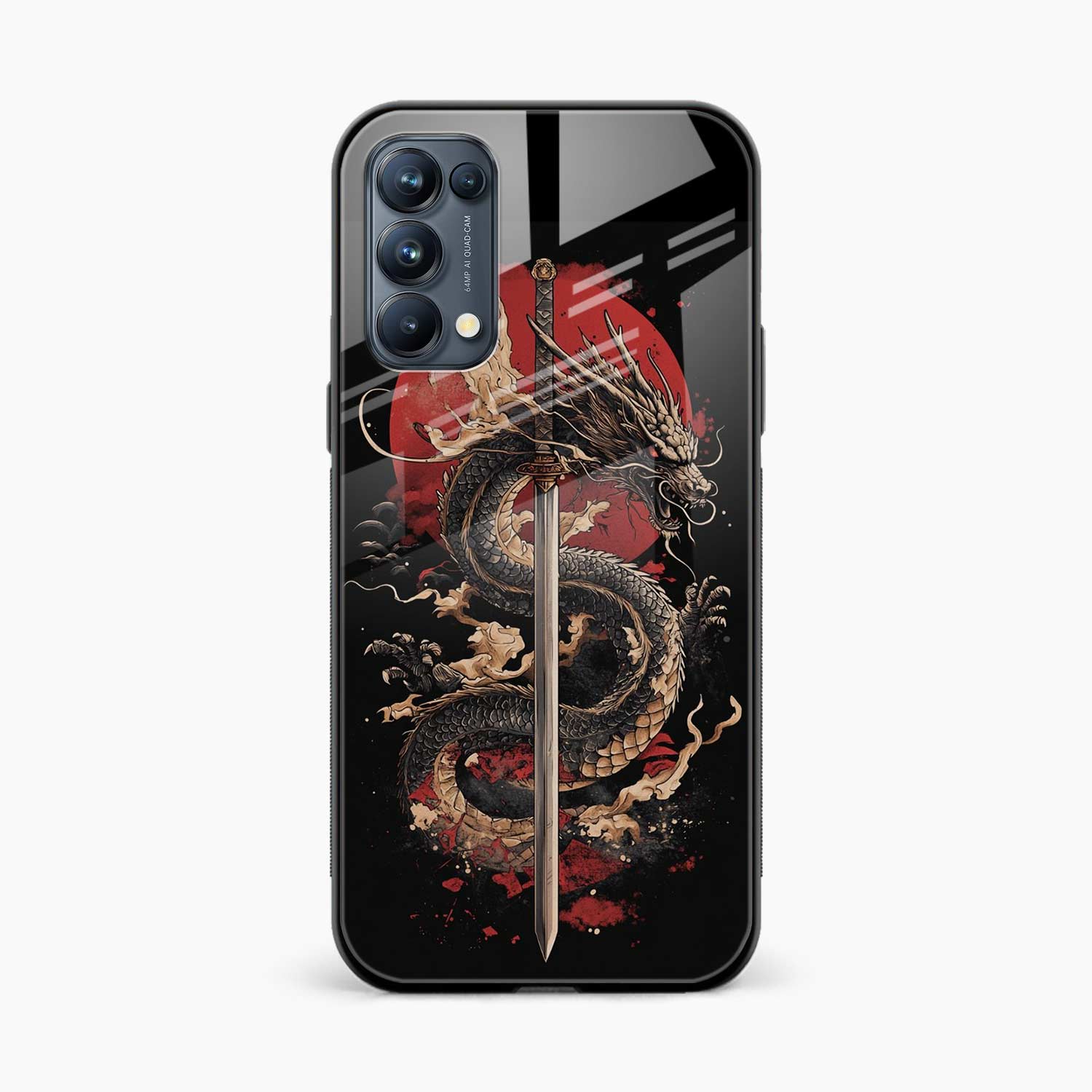 Dragon Blade Oppo Reno 5 Pro Back Cover