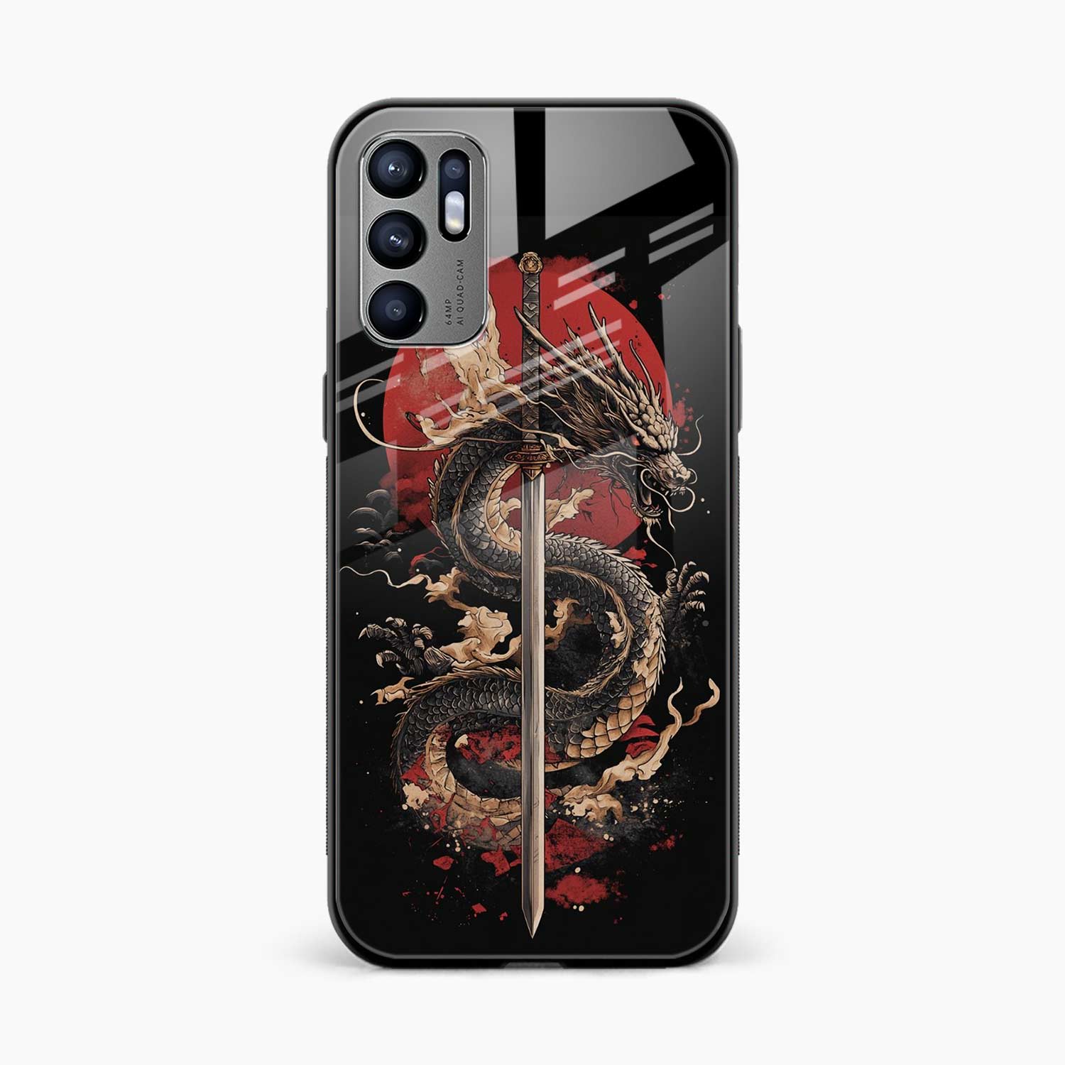 Dragon Blade Oppo Reno 6 4G Back Cover