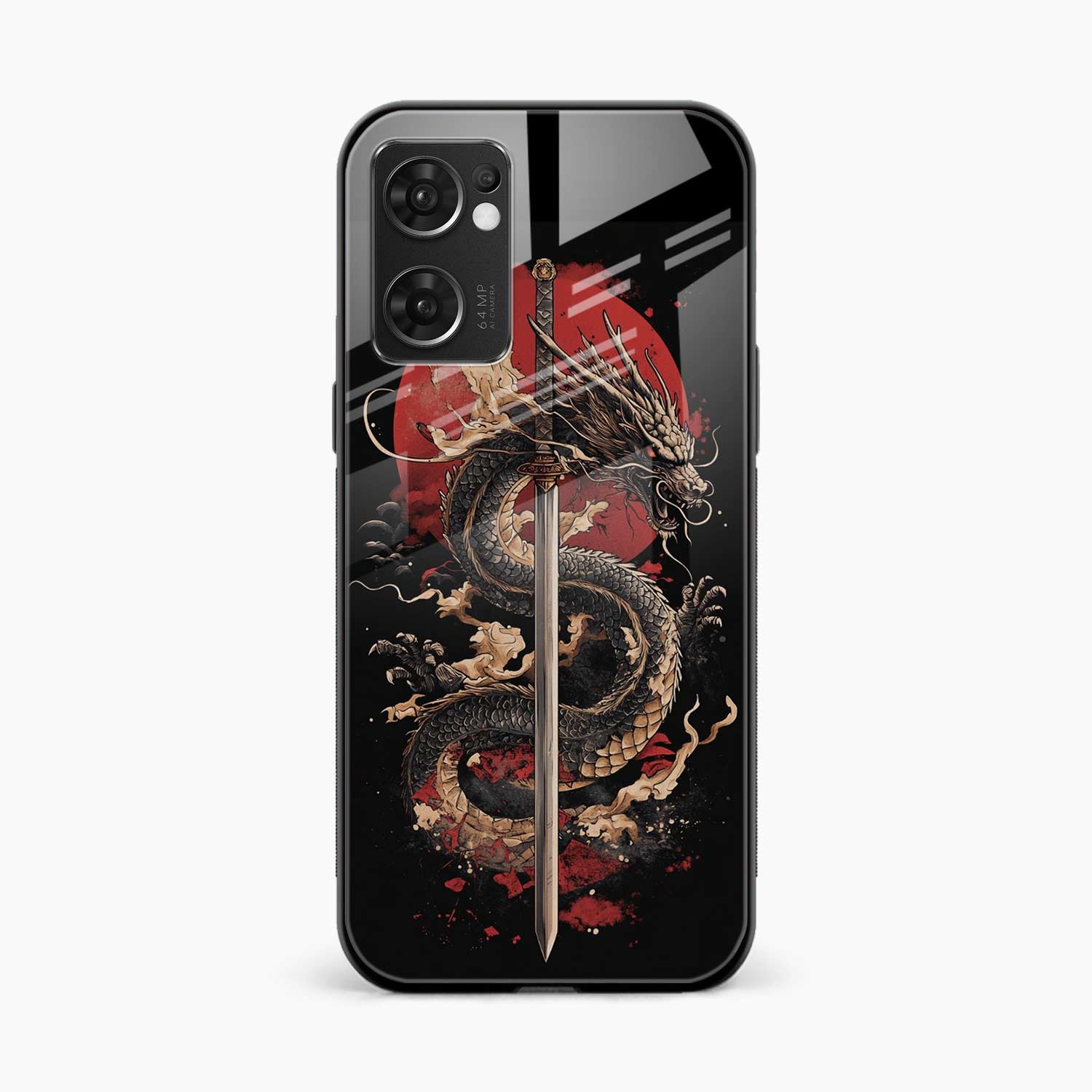 Dragon Blade Oppo Reno 7 5G Back Cover