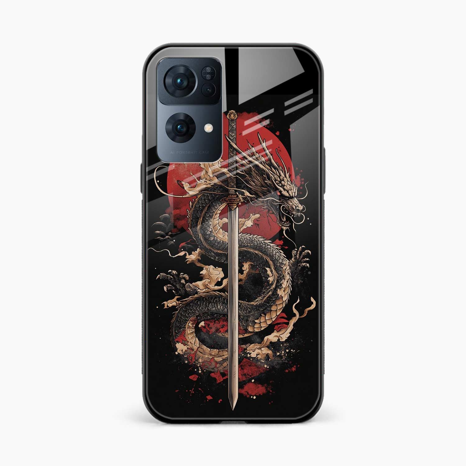 Dragon Blade Oppo Reno 7 Pro Back Cover