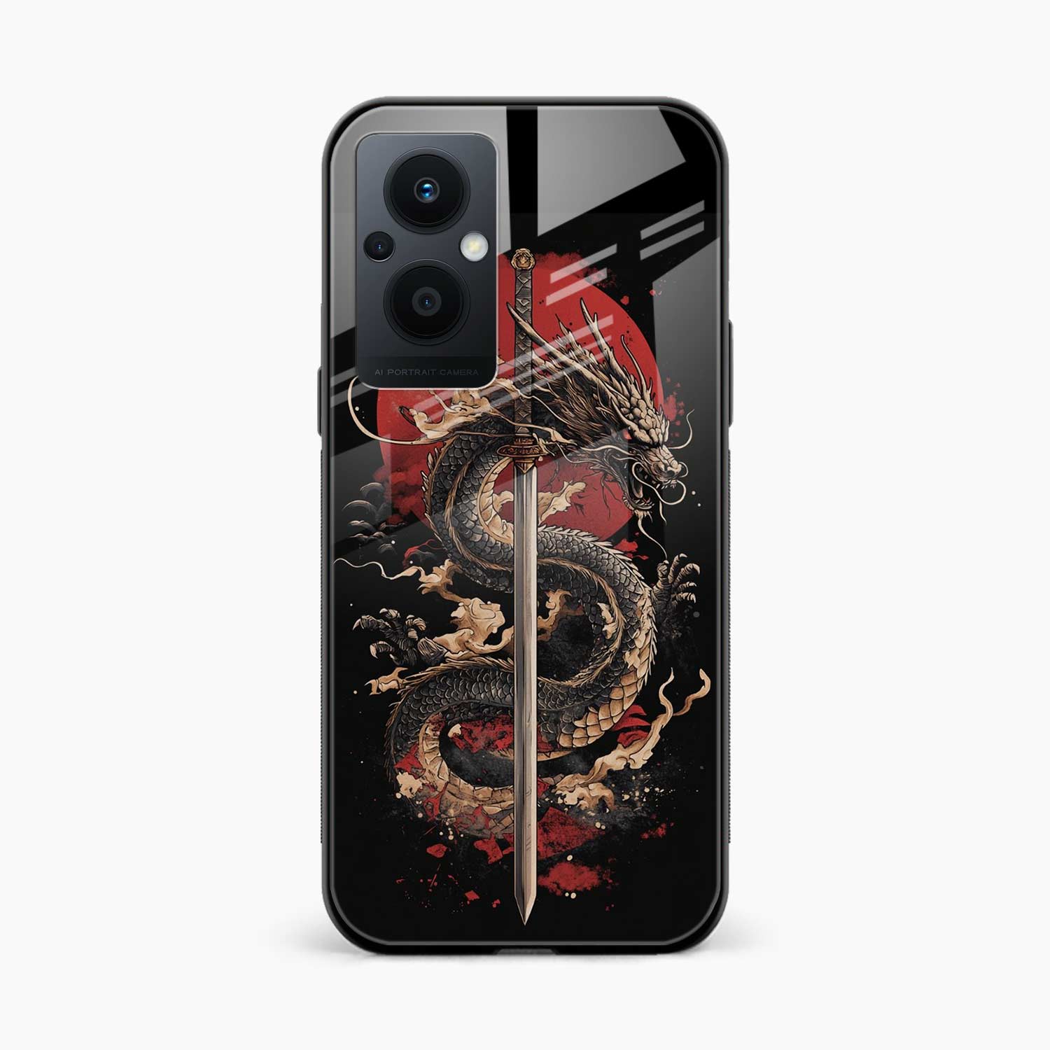 Dragon Blade Oppo Reno 8 Lite Back Cover