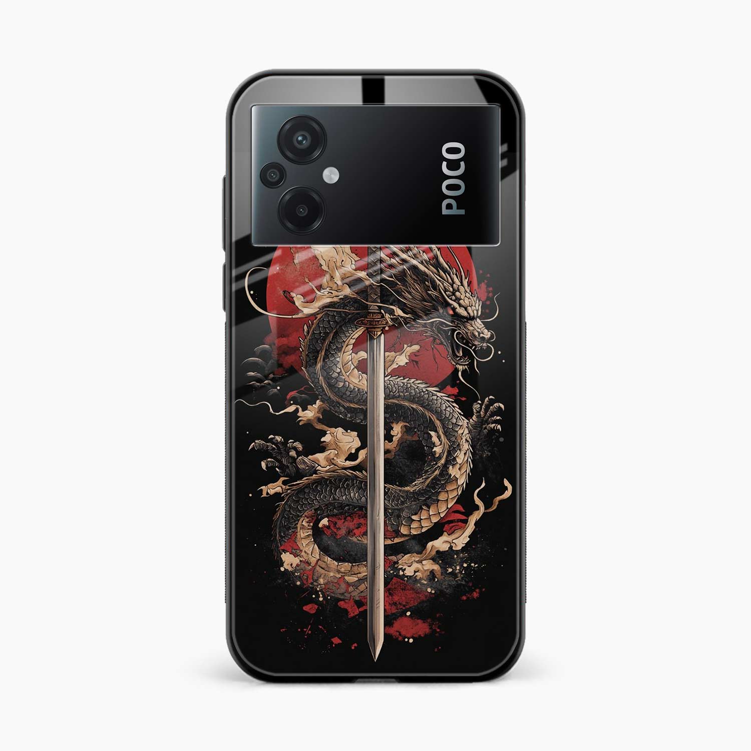 Dragon Blade Poco M5 Back Cover