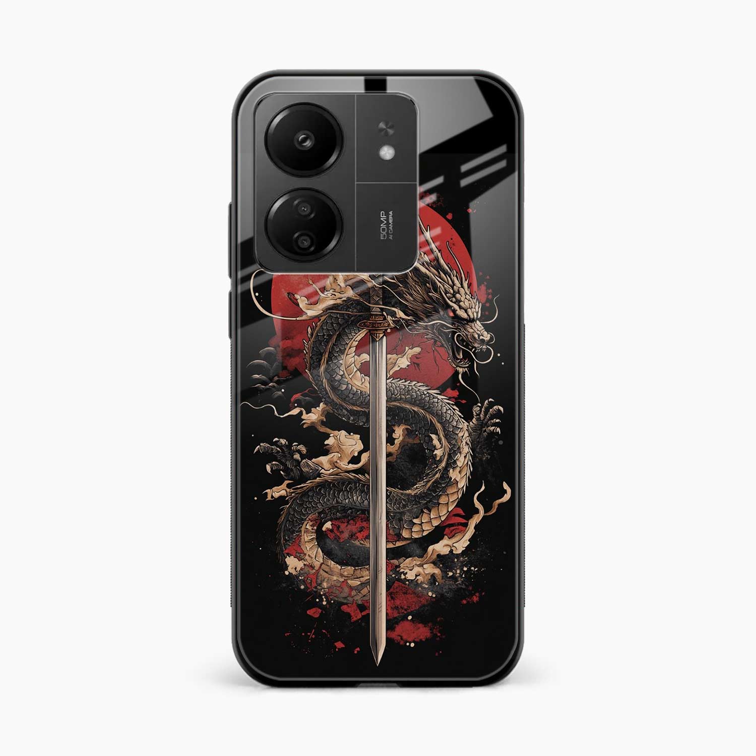 Dragon Blade Redmi 13c Back Cover