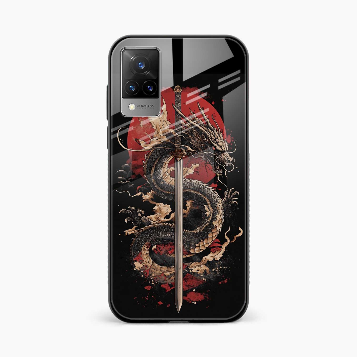 Dragon Blade Vivo V21 Back Cover