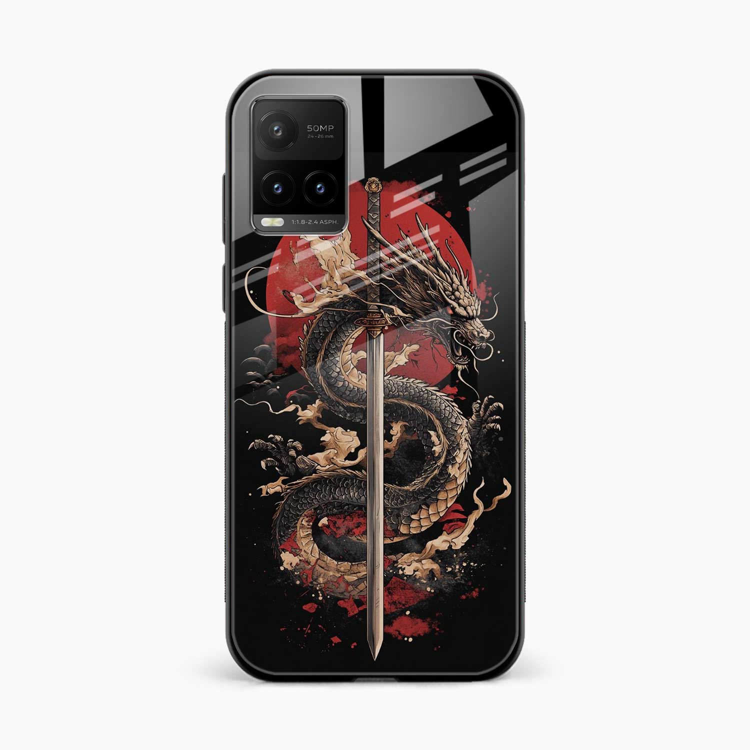 Dragon Blade Vivo Y21a Back Cover