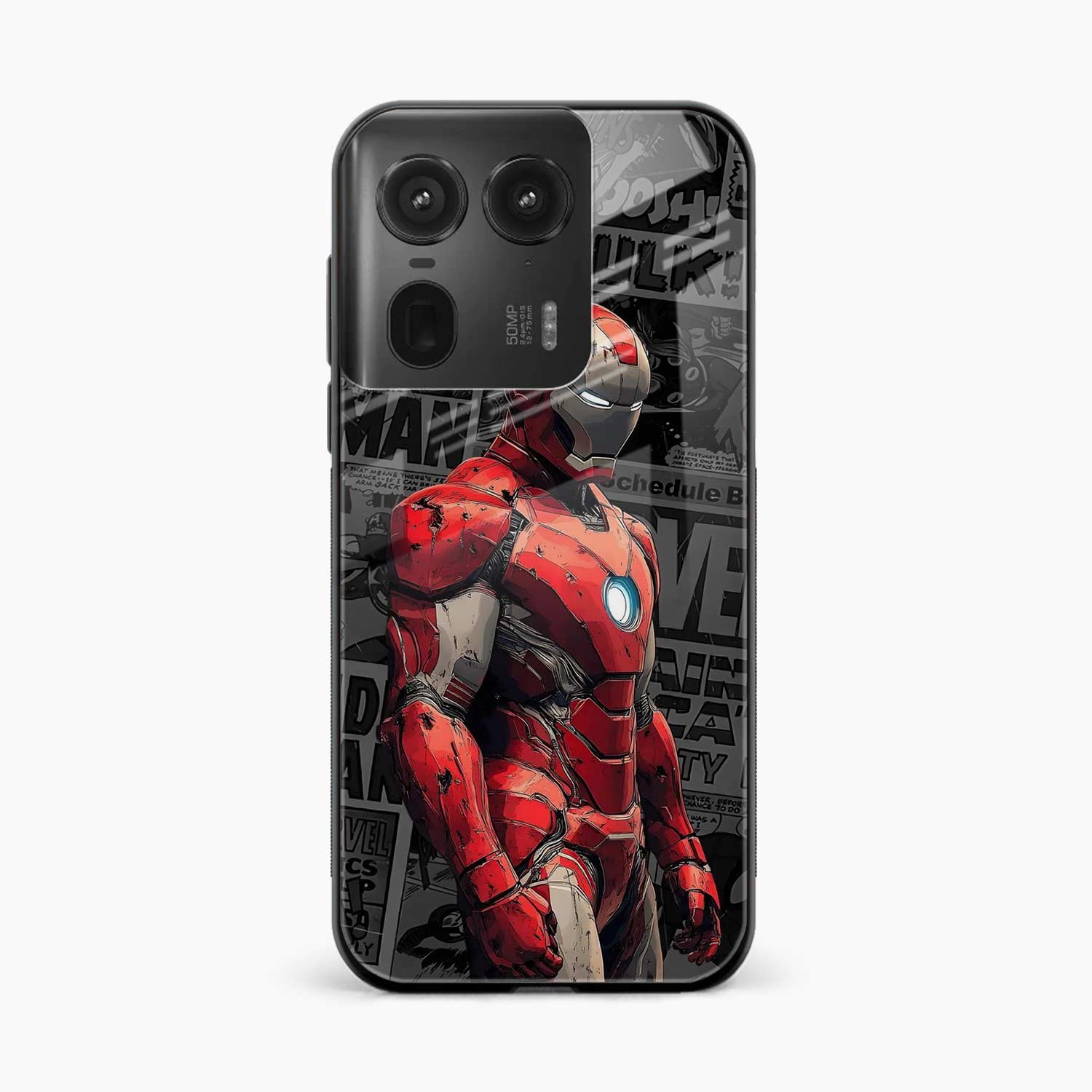 Iron Man Motorola Edge 50 Ultra 5G Back Cover