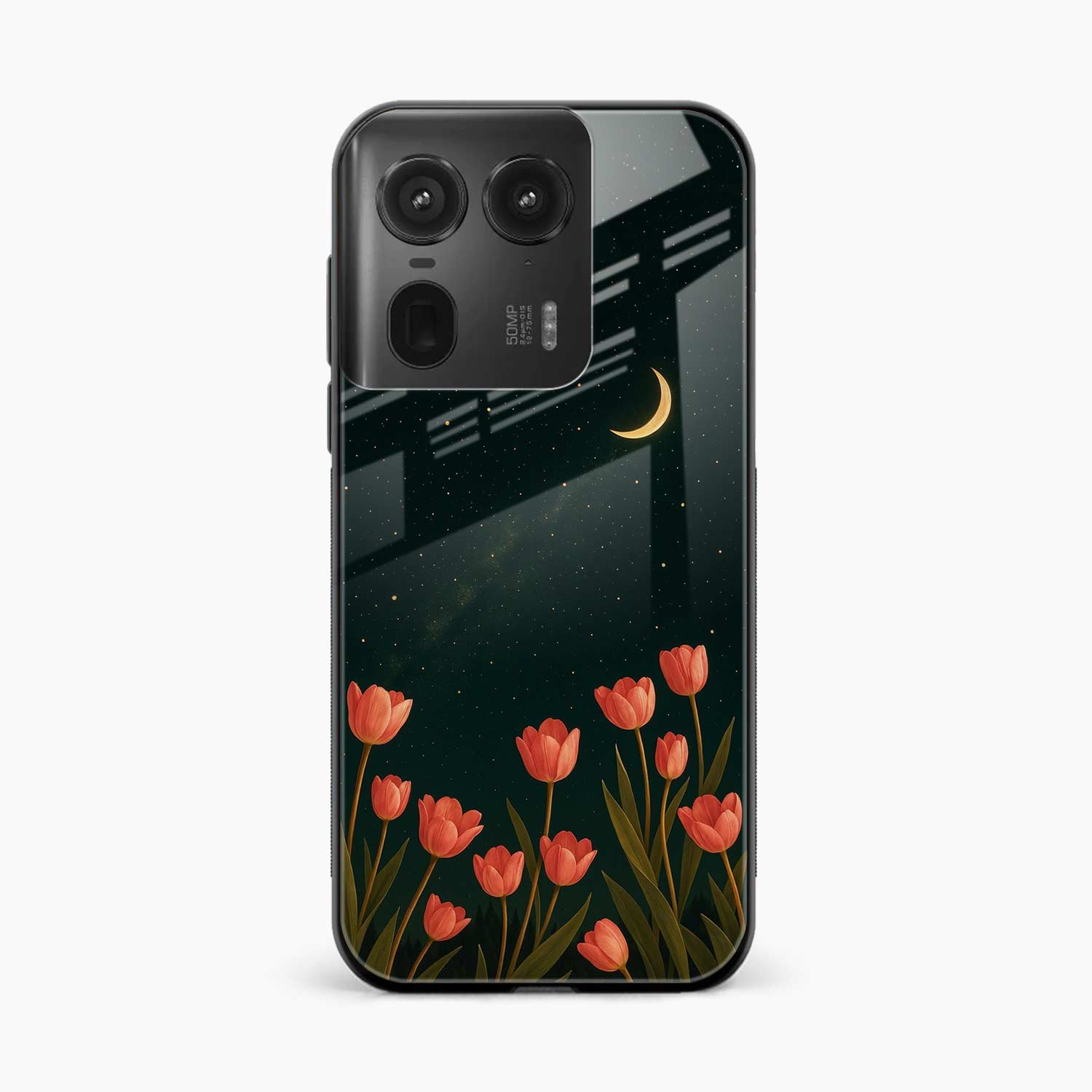 Night Moon Motorola Edge 50 Ultra 5G Back Cover
