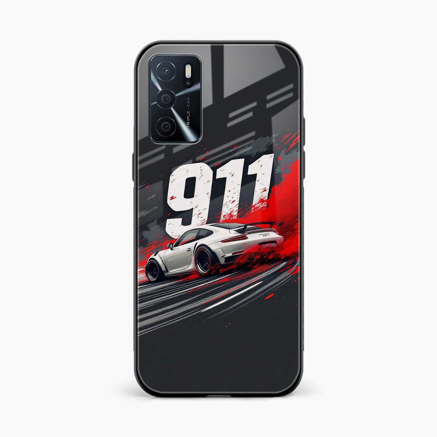 Speed Rush Oppo A16s Back Cover
