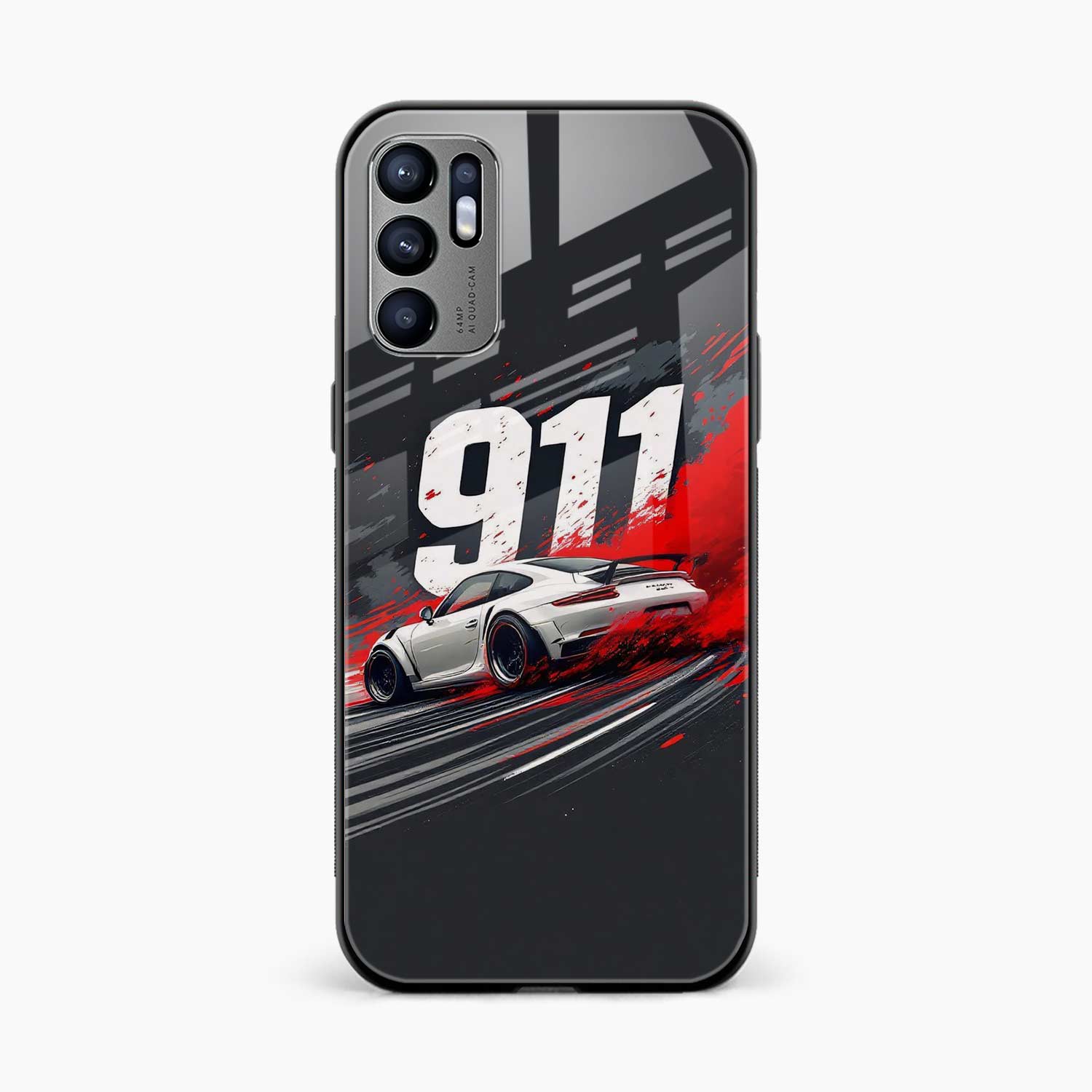 Speed Rush Oppo Reno 6 4G Back Cover