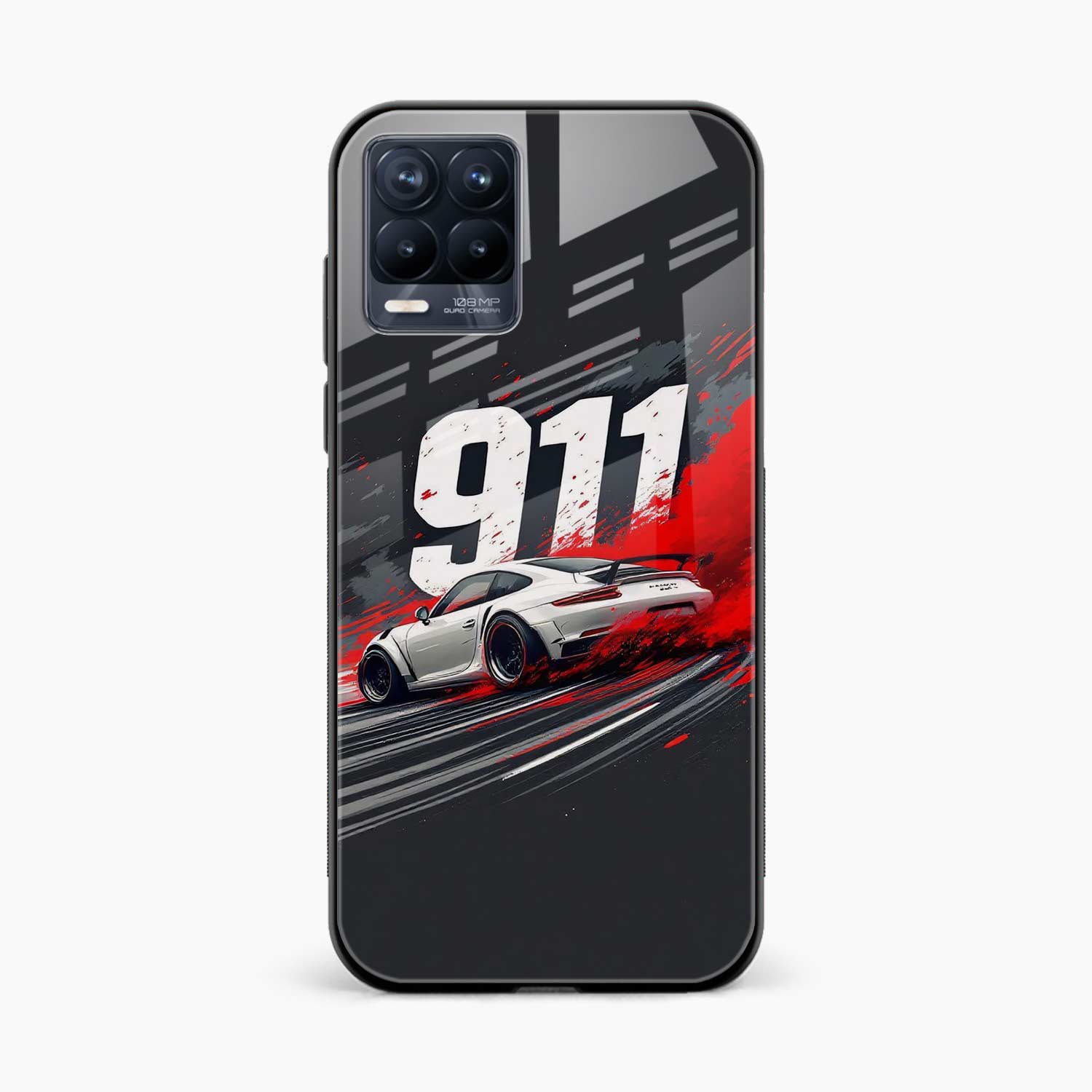 Speed Rush Realme 8 4G Back Cover