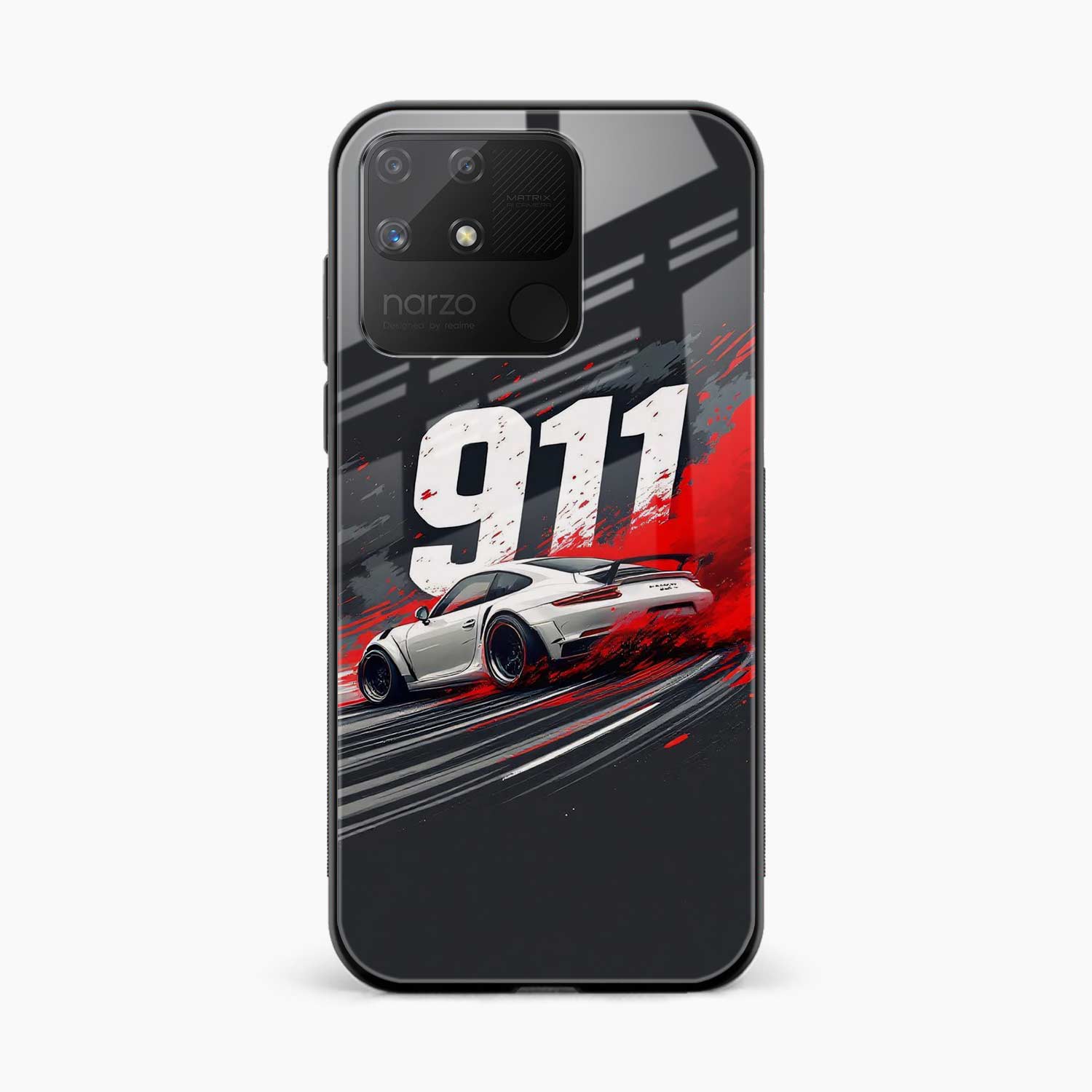 Speed Rush Realme Narzo 50a Back Cover