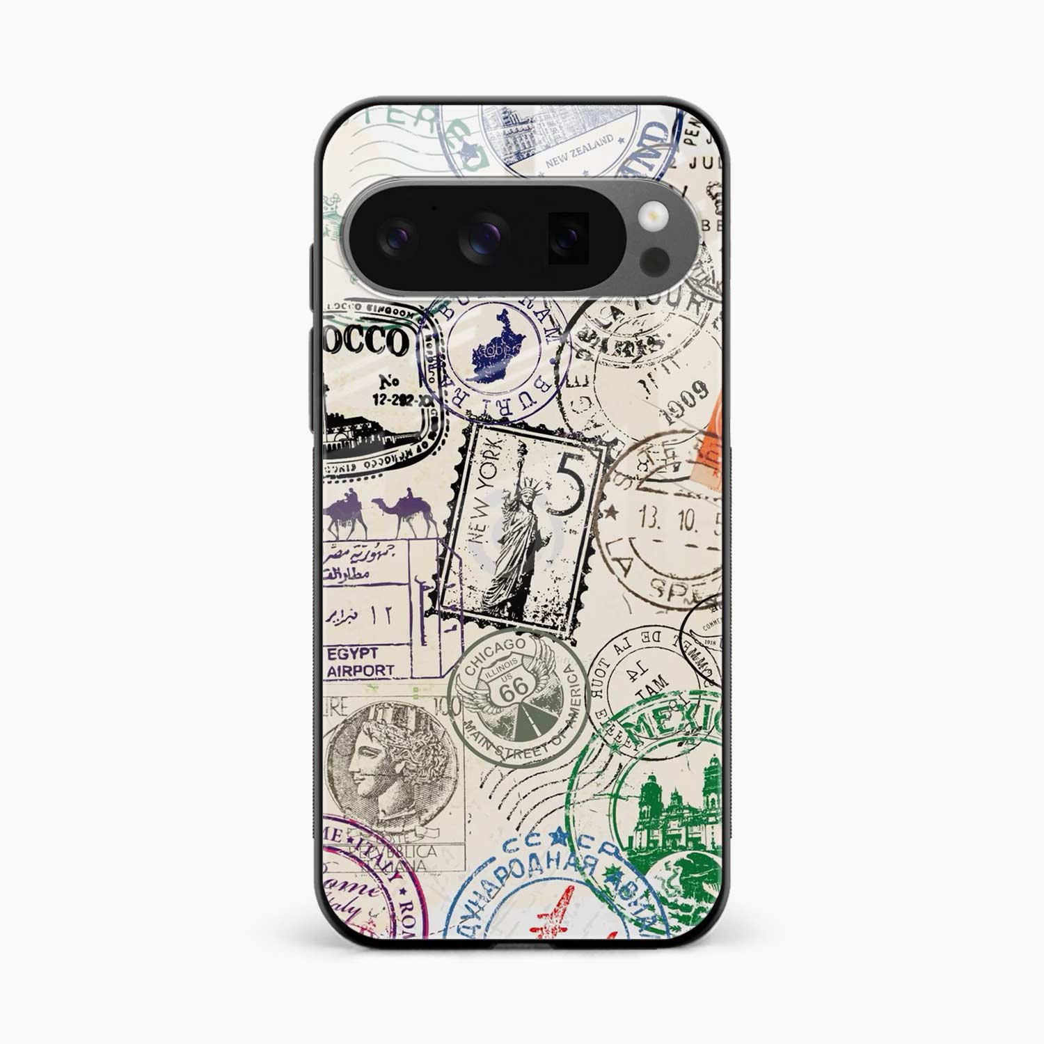 Stamps Google Pixel 10 Pro Back Cover