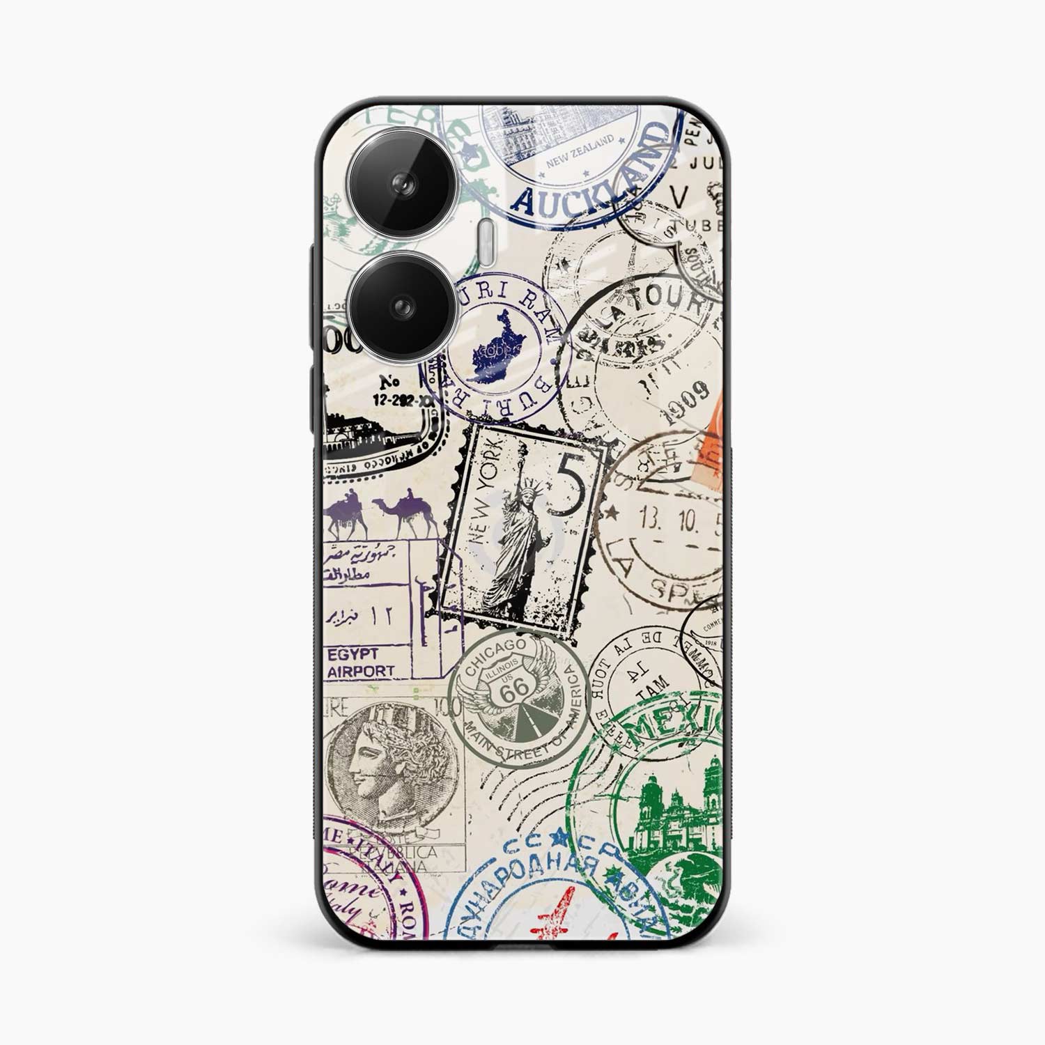 Stamps Realme Narzo N55 Back Cover