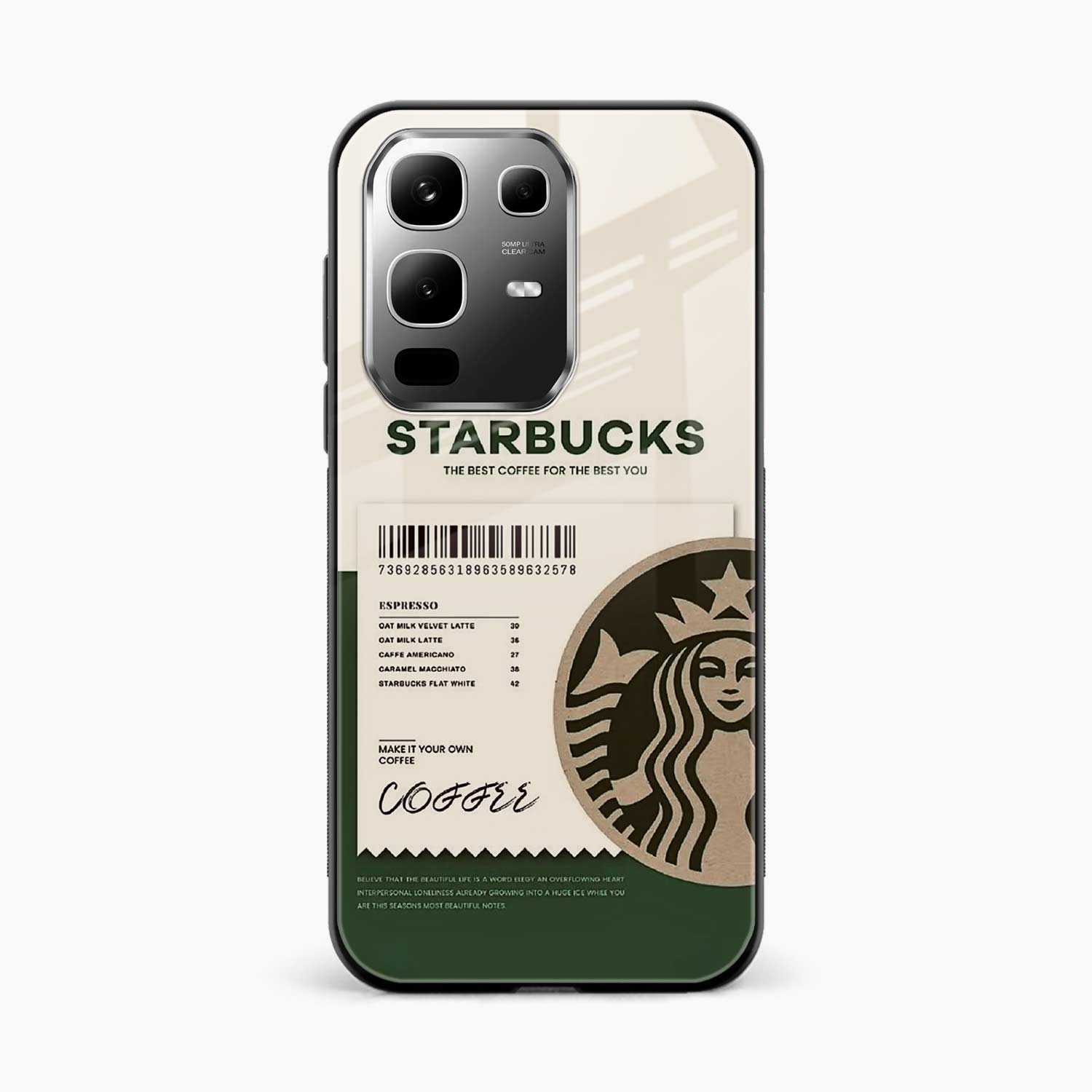 Starbucks Infinix Note 50s 5G Plus Back Cover