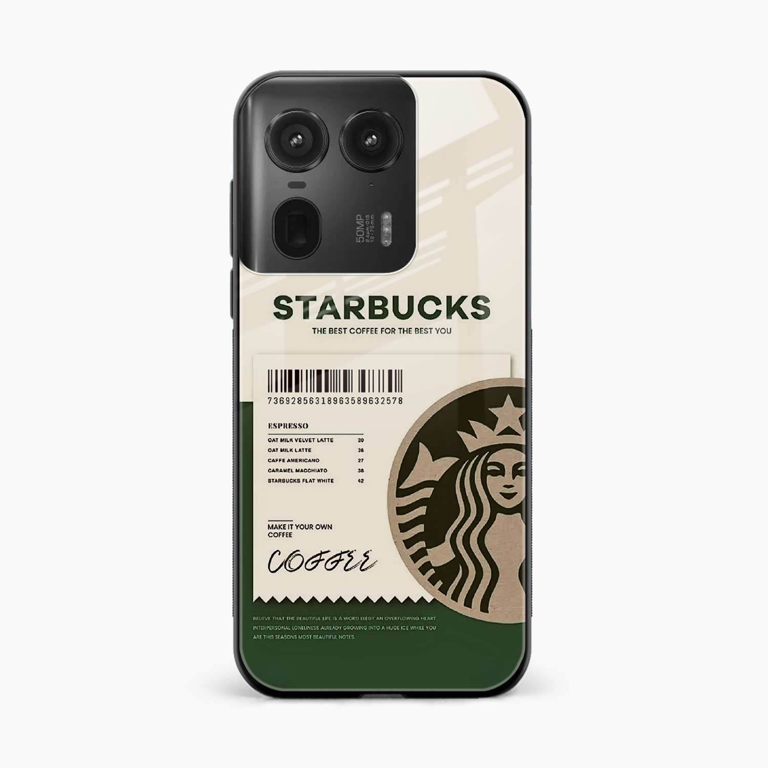 Starbucks Motorola Edge 50 Ultra 5G Back Cover