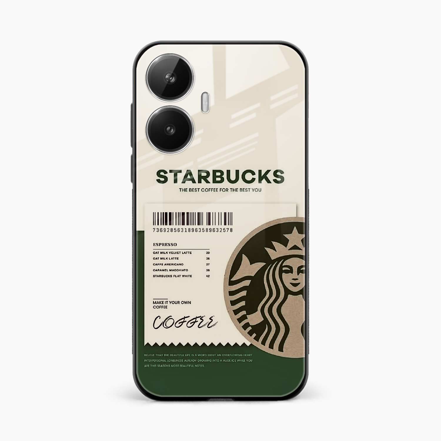 Starbucks Realme Narzo N55 Back Cover
