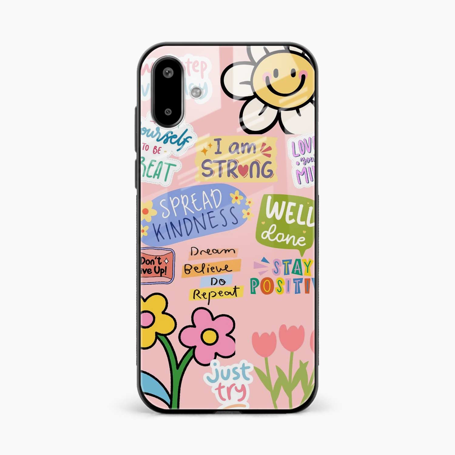 Stay Positive Samsung F07 Back Cover