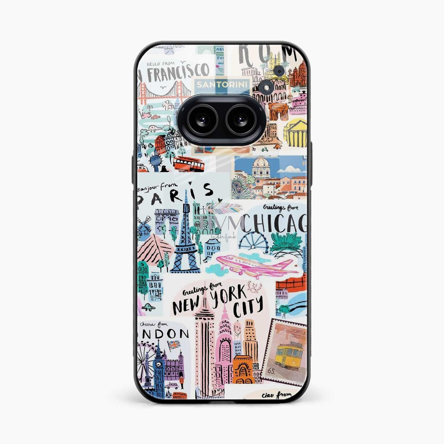 Traveler Nothing Phone 2a Plus Back Cover