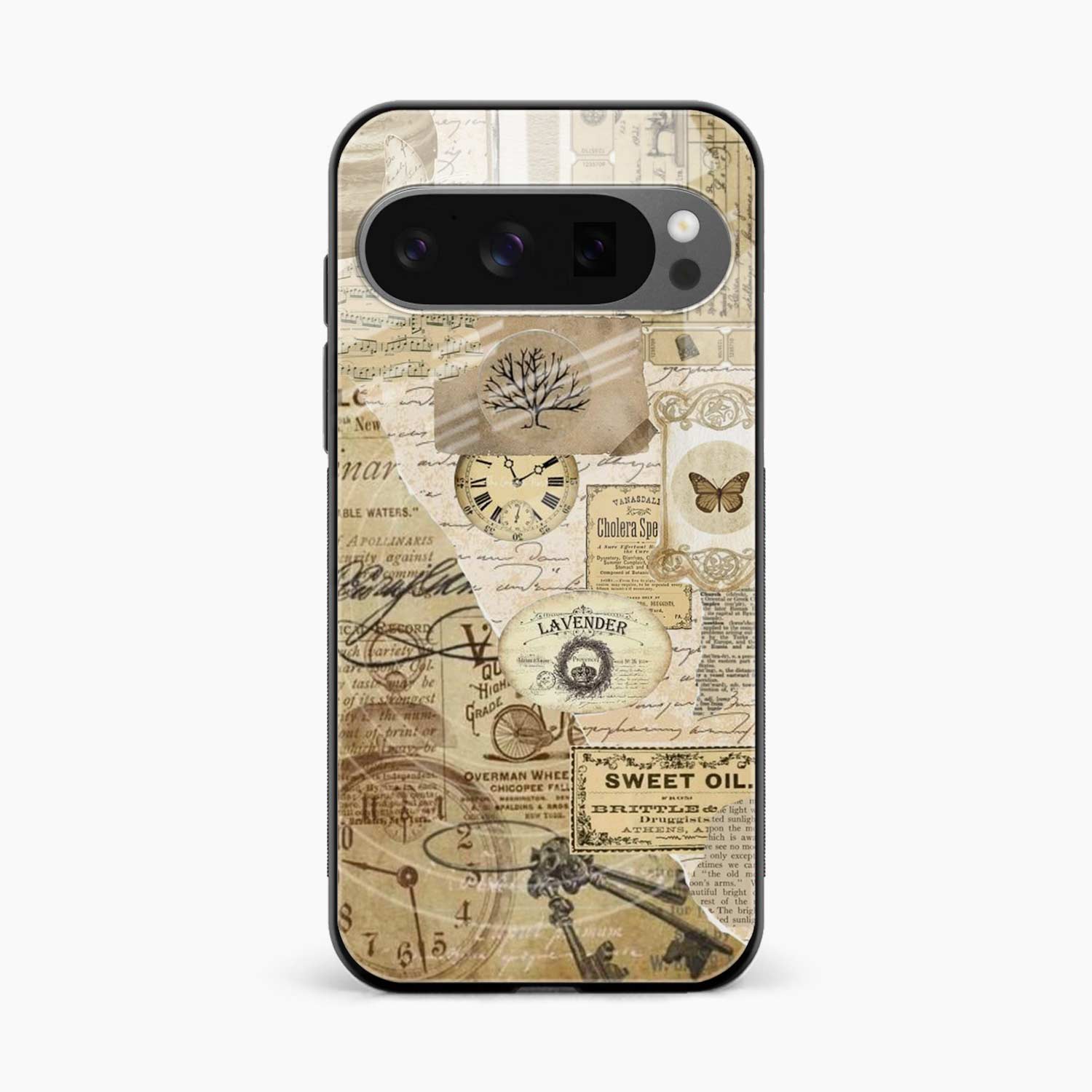Vintage Google Pixel 10 Pro Back Cover