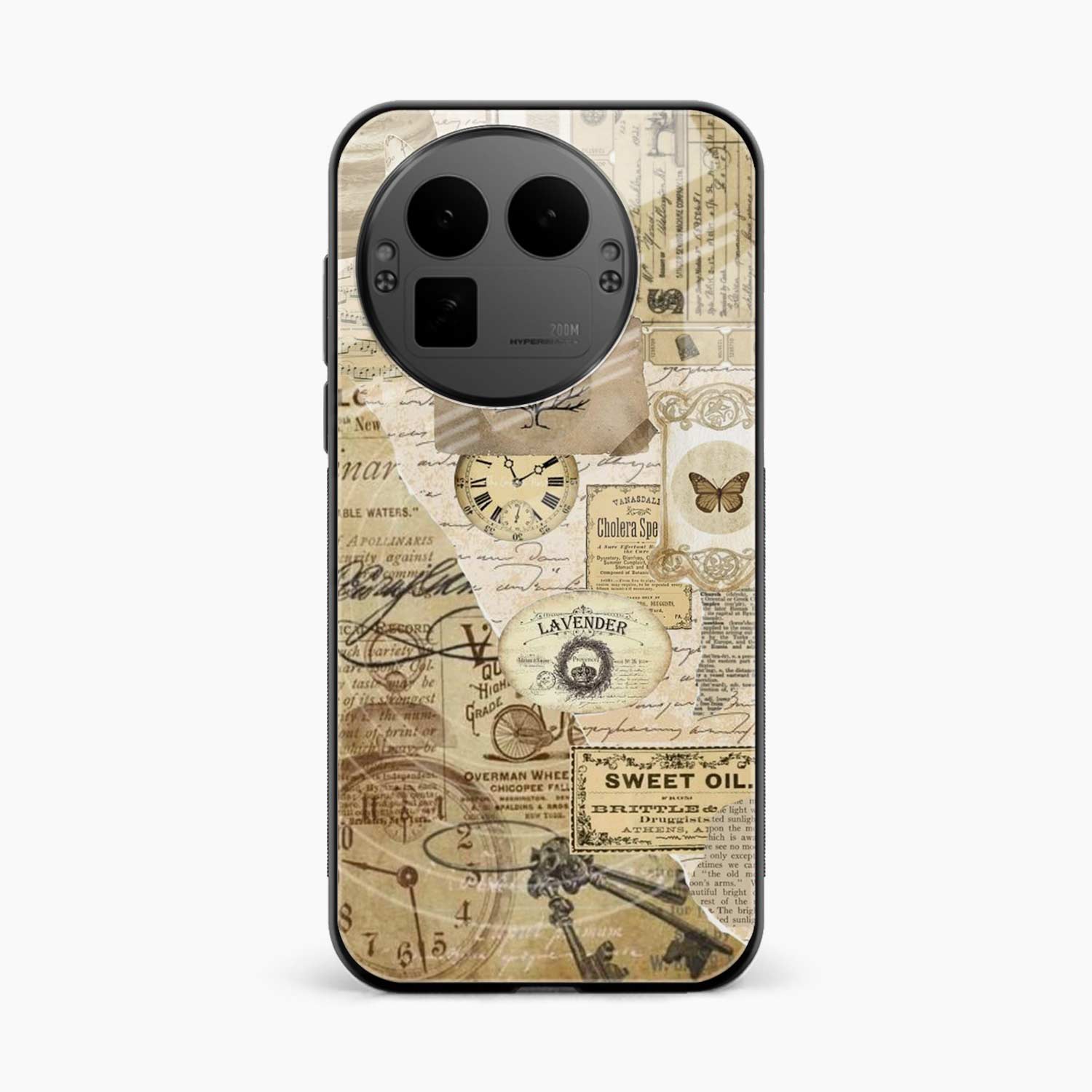 Vintage Realme Gt 8 Pro Back Cover