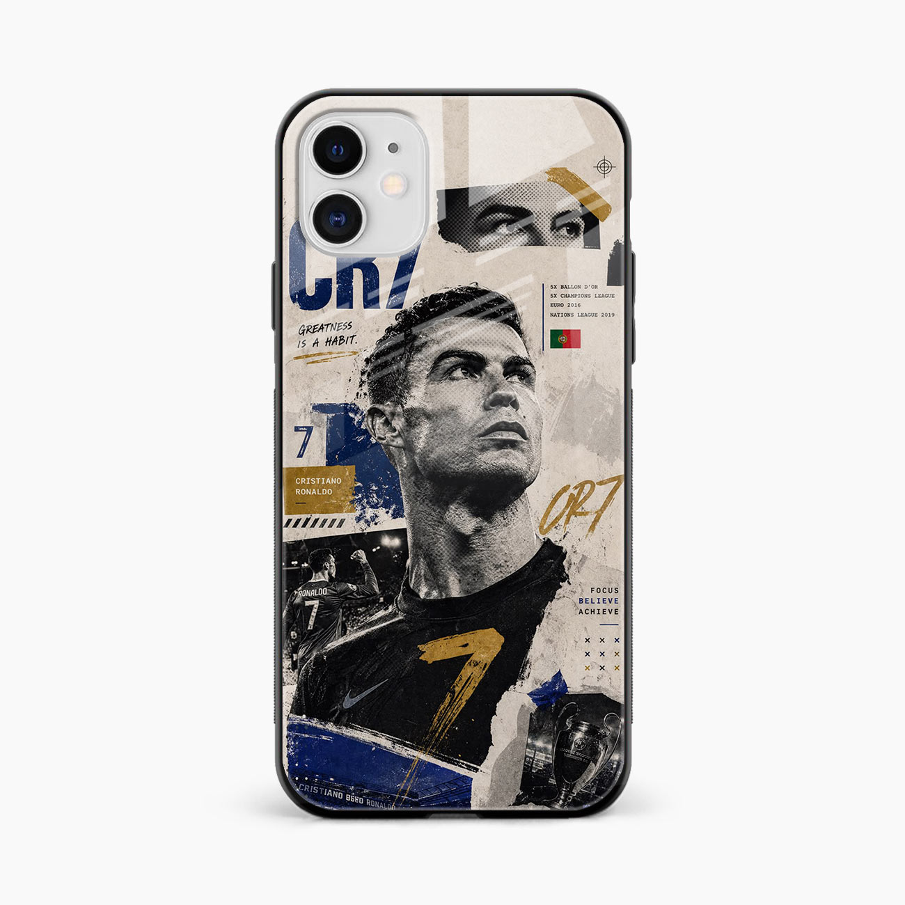 Cr7 iPhone 12 Mini Back Cover