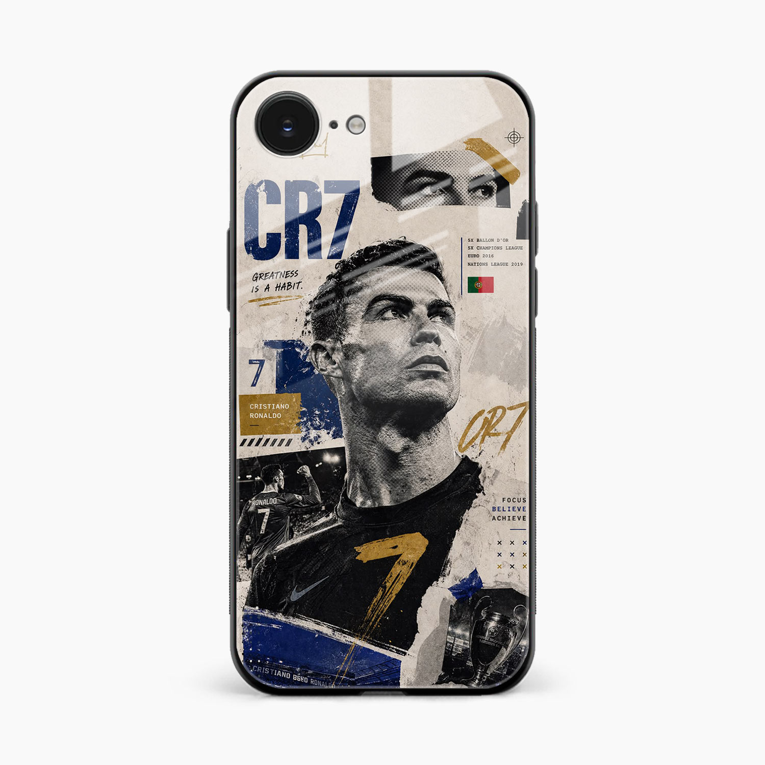 Cr7 iPhone 16e Back Cover