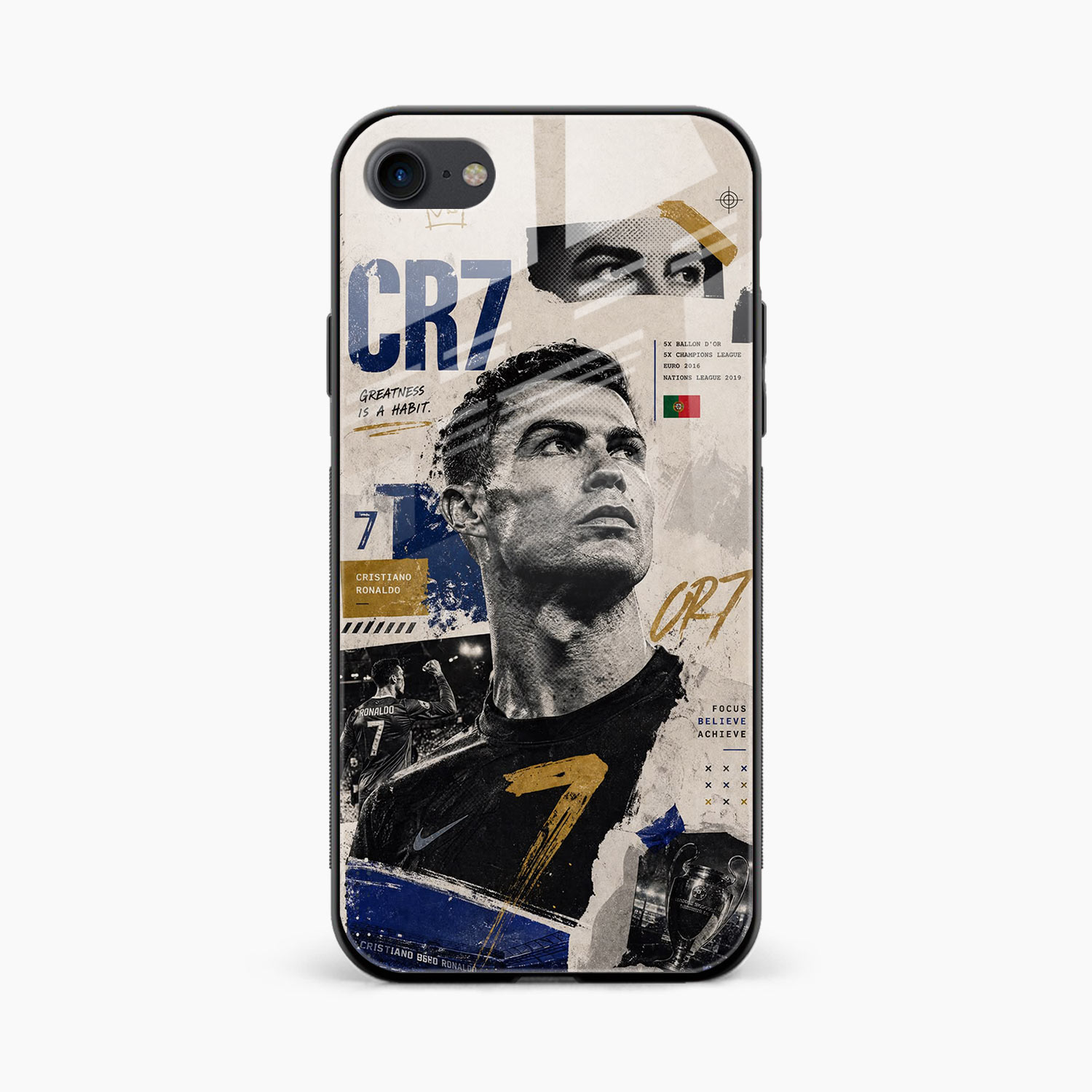 Cr7 iPhone SE Back Cover