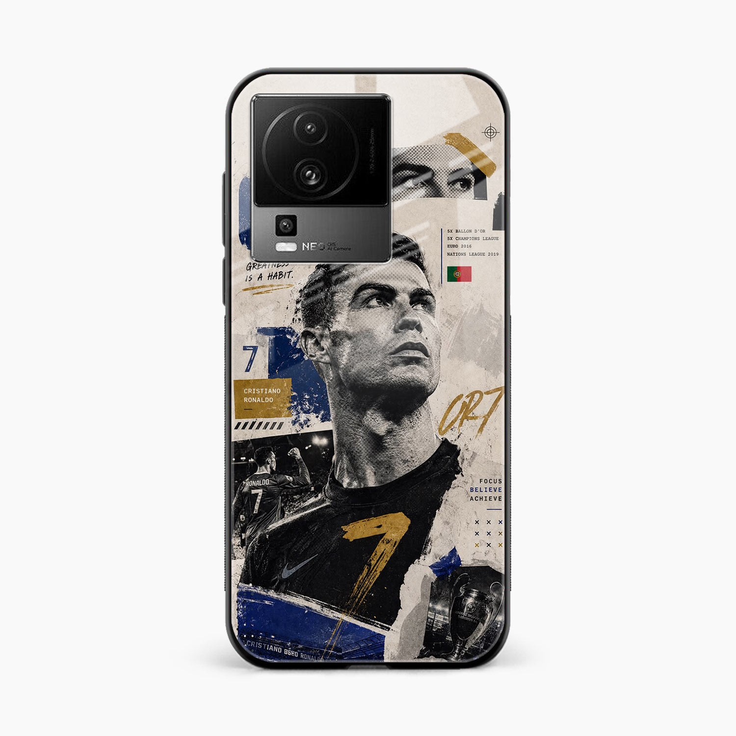 Cr7 Iqoo Neo 7 Pro 5G Back Cover