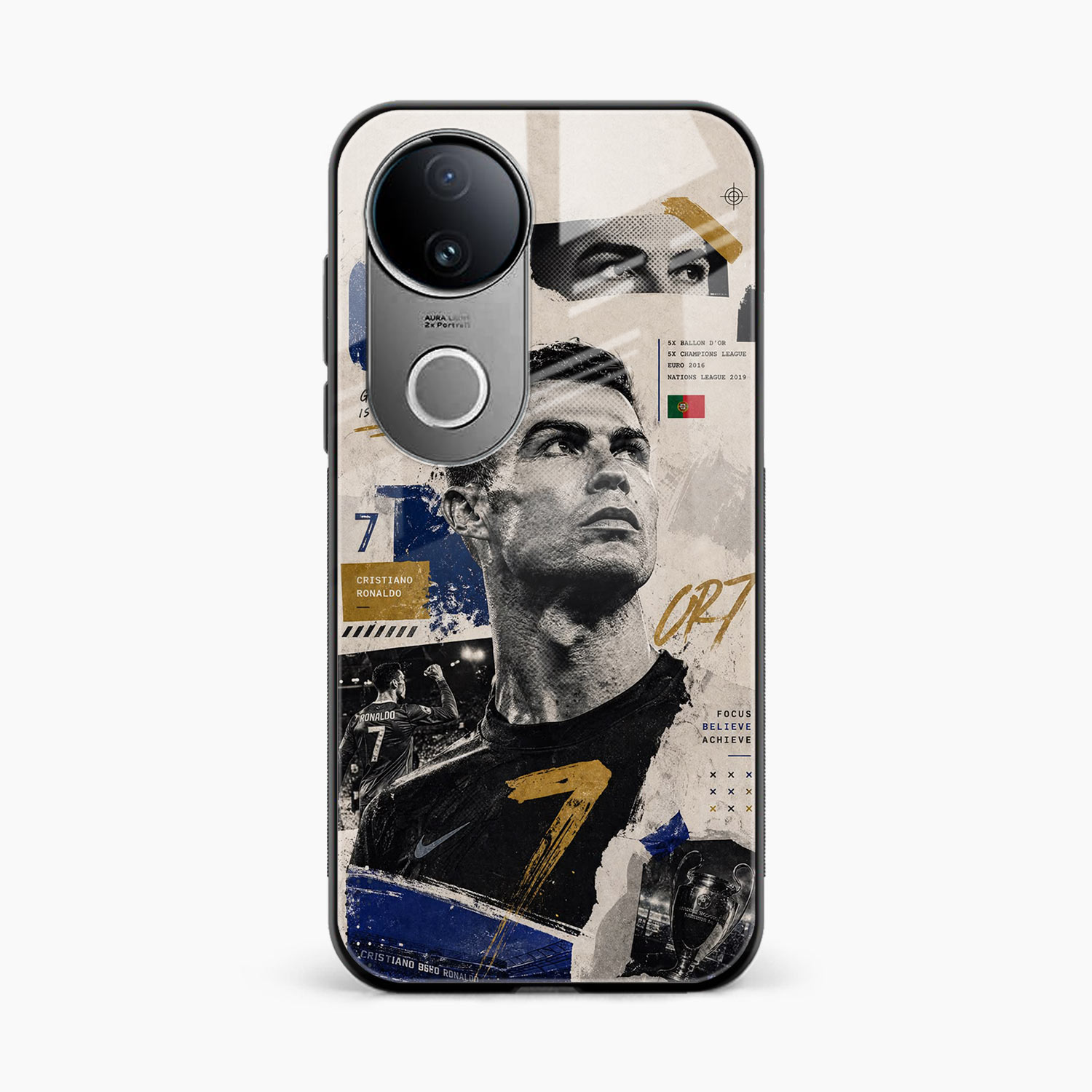 Cr7 Iqoo Z10r 5G Back Cover