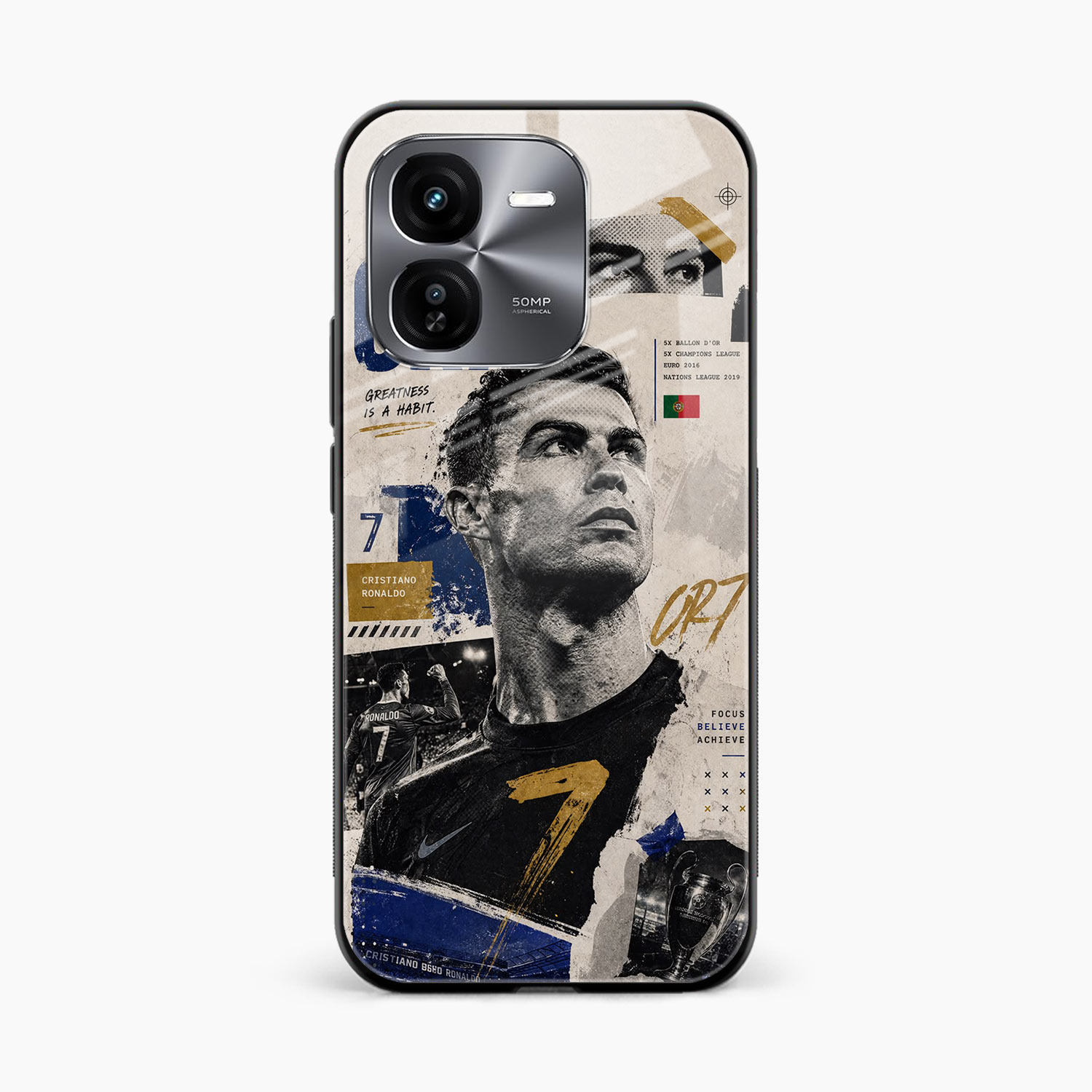 Cr7 Iqoo Z9x 5G Back Cover
