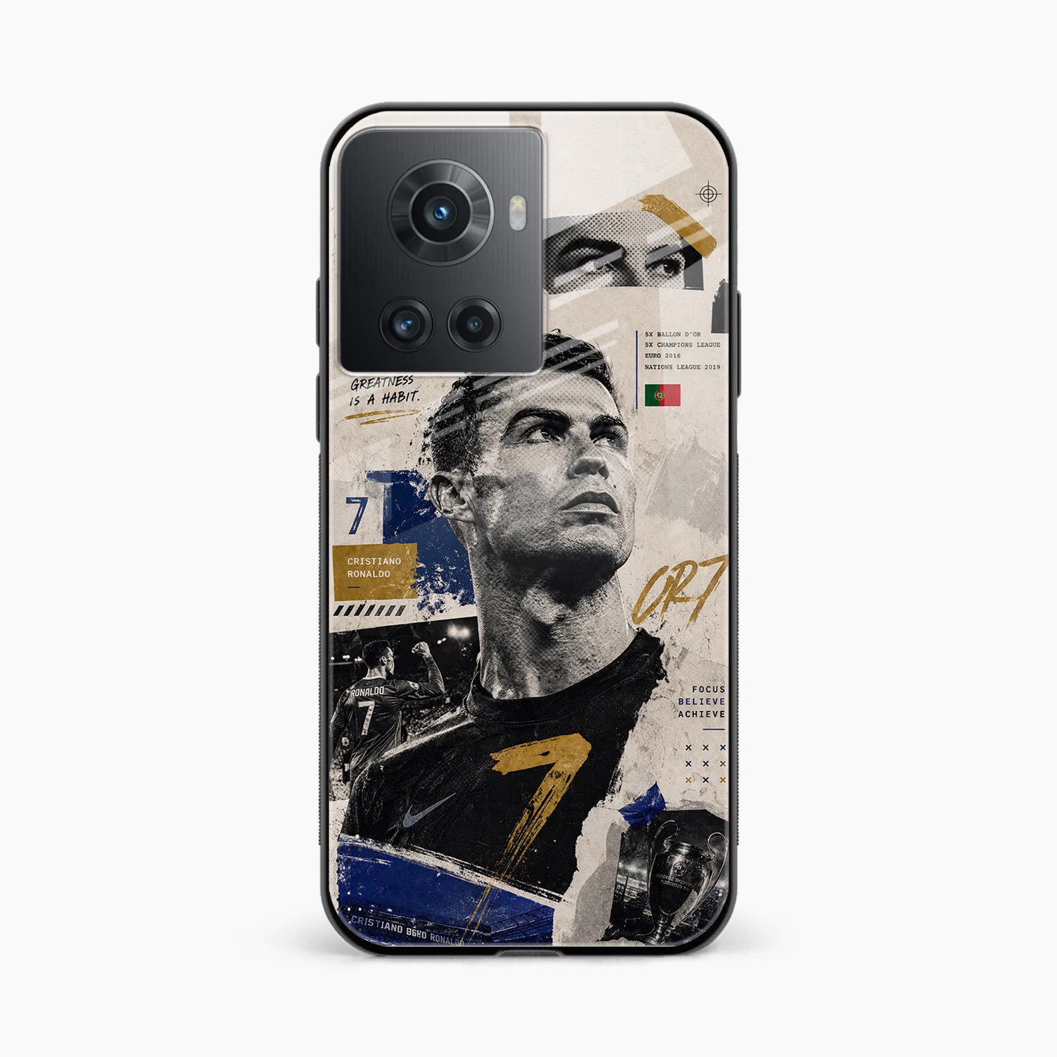 Cr7 OnePlus 10R Back Cover